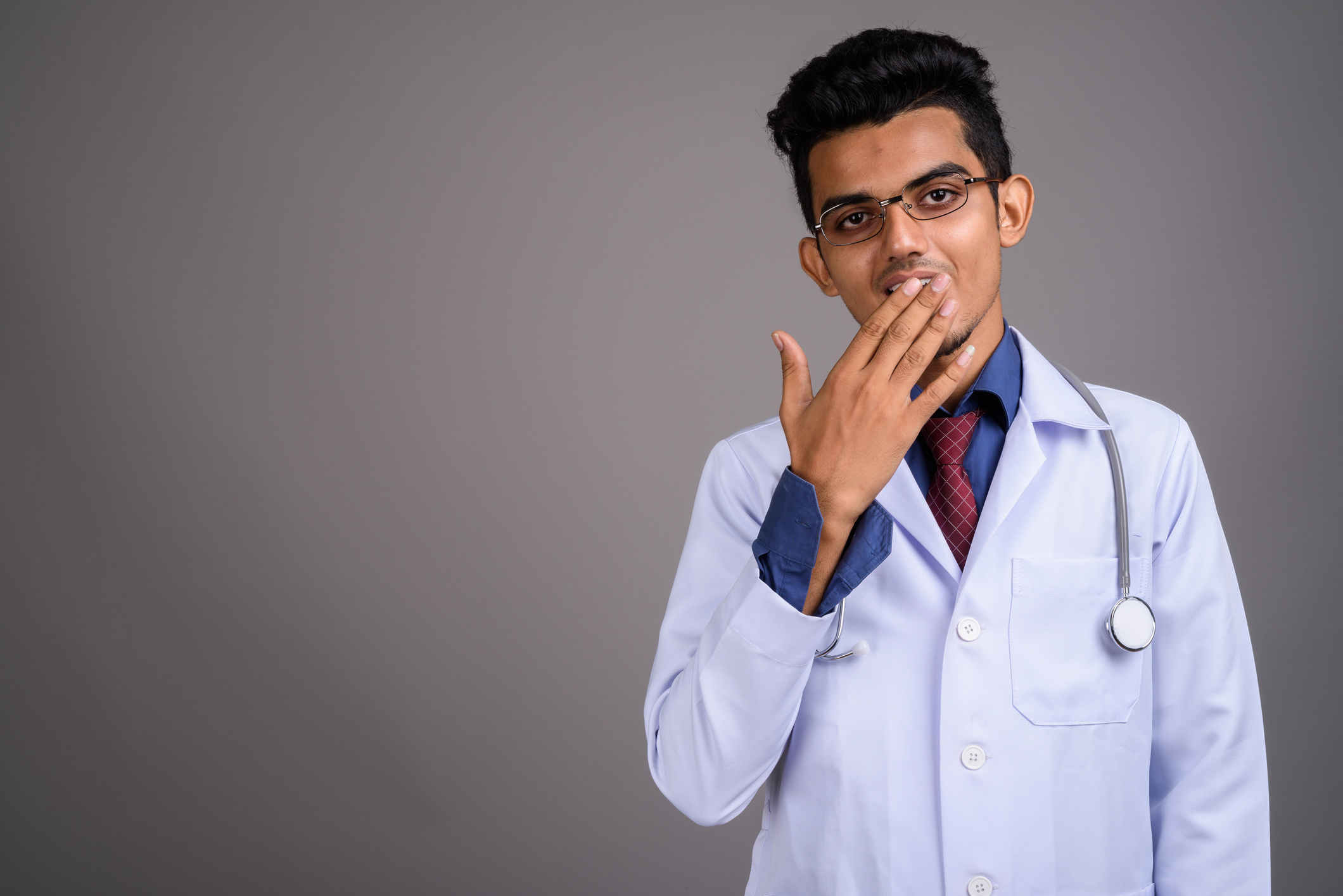 Portrait of Indian doctor
