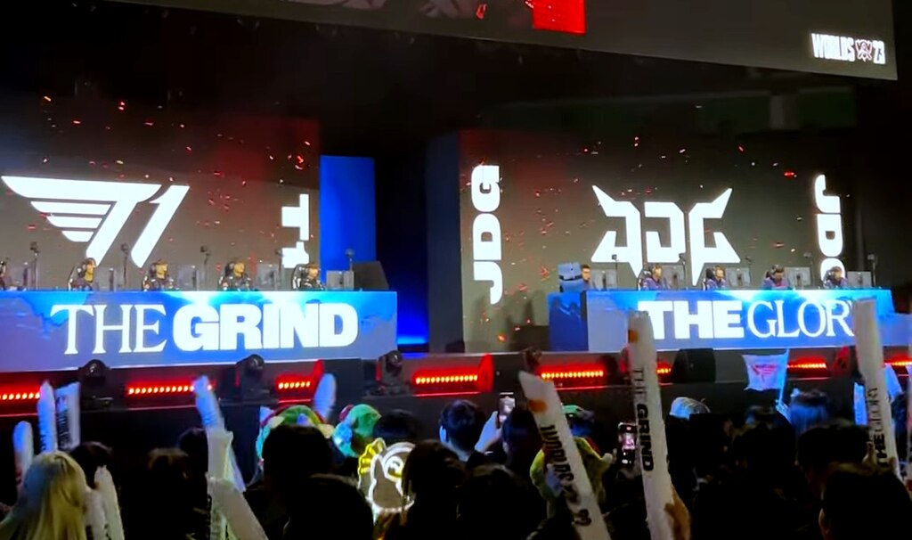 1024Px-T1 Vs Jdg At Worlds 2023 Semifinals