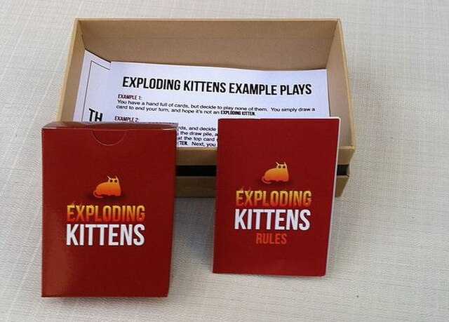 Exploding Kittens Game Play Test 01
