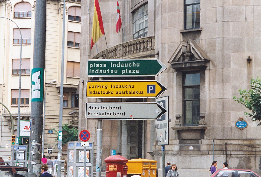 1024Px-Basque Road Signs In Bilbao