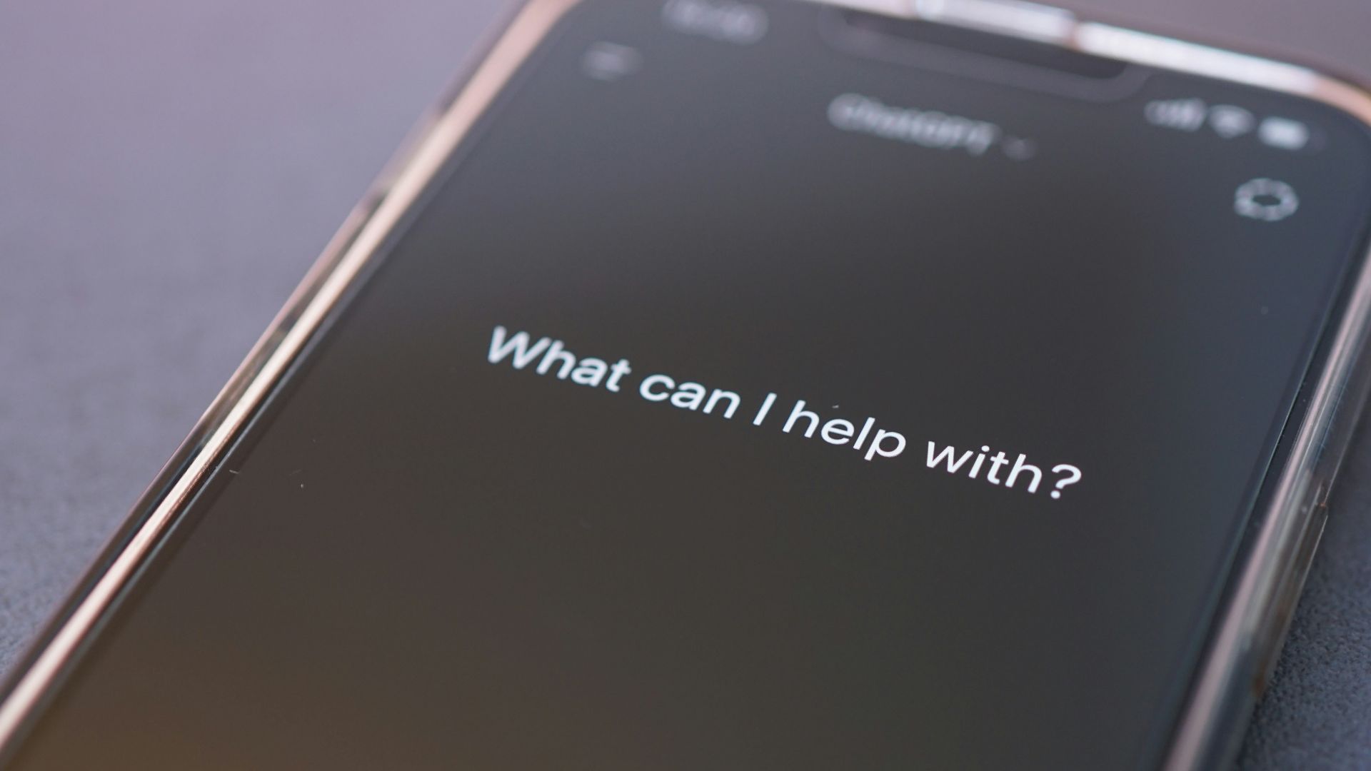 Phone screen asks: