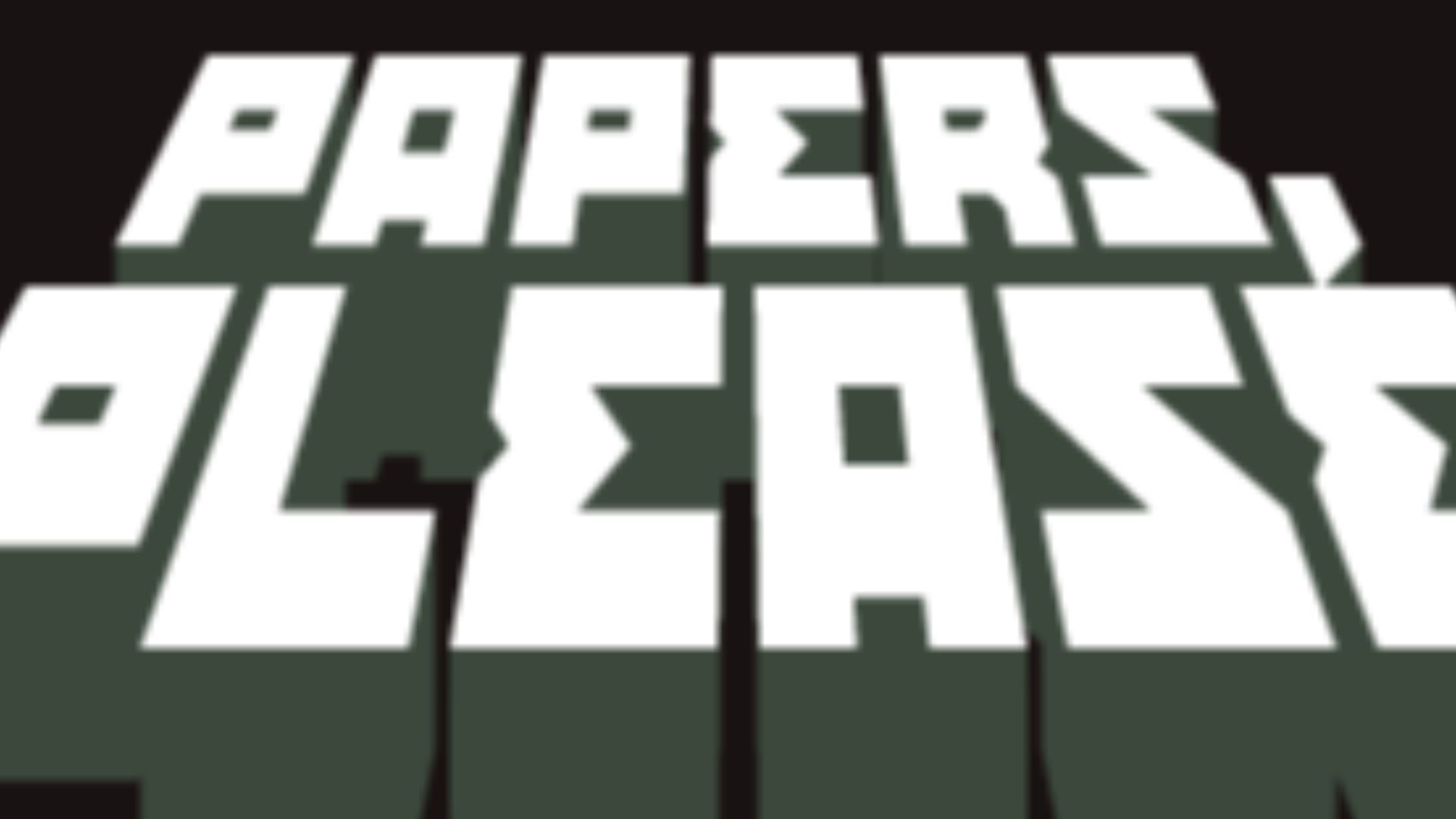 File:Papers Please - Title Logo.png