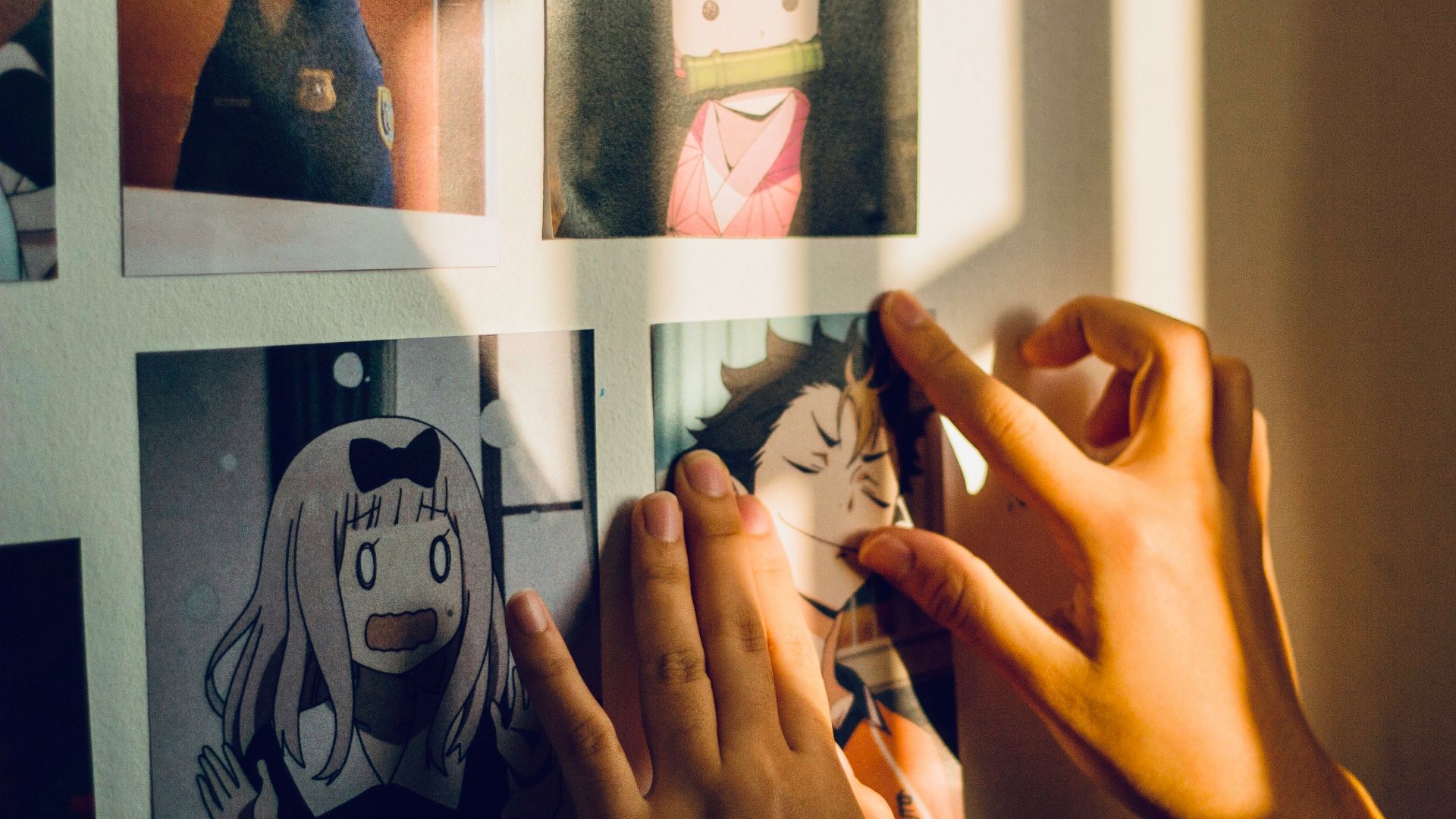 woman in black shirt taking selfie