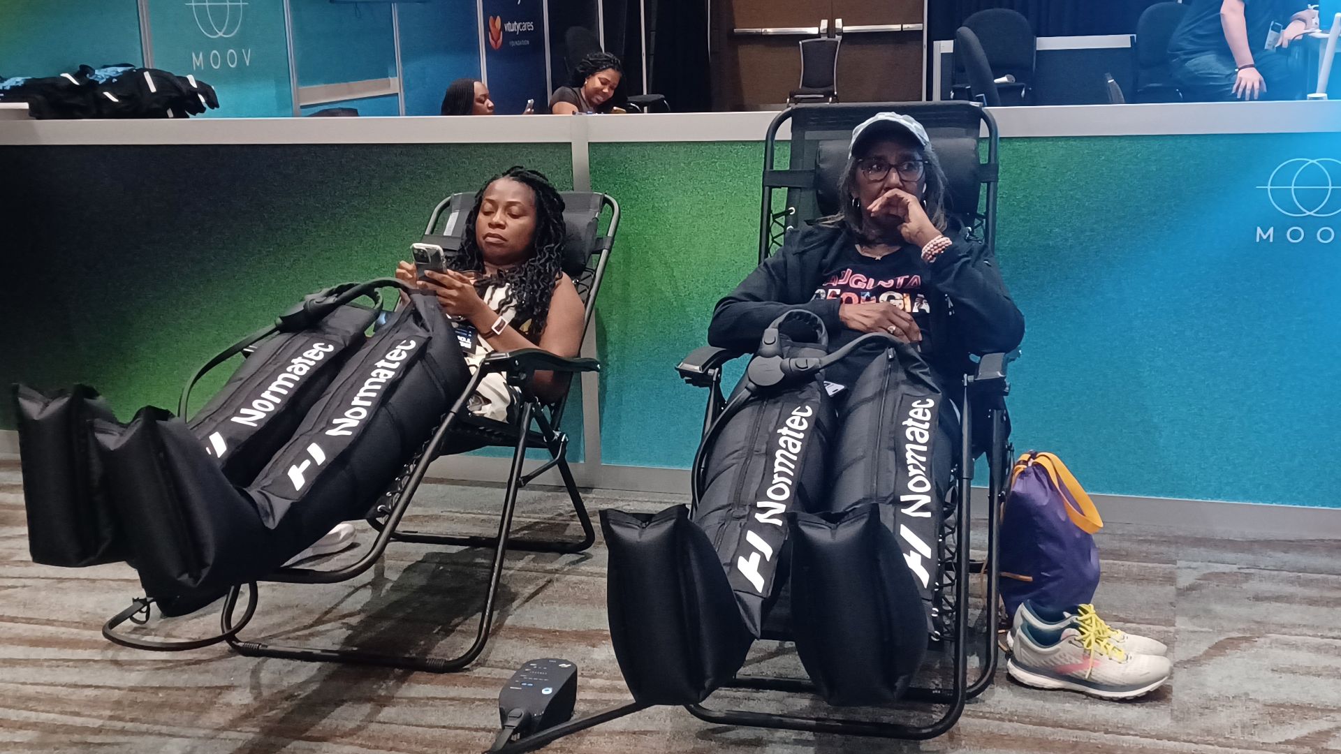 File:Massage Chairs - Essence Festival of Culture 2025.jpg