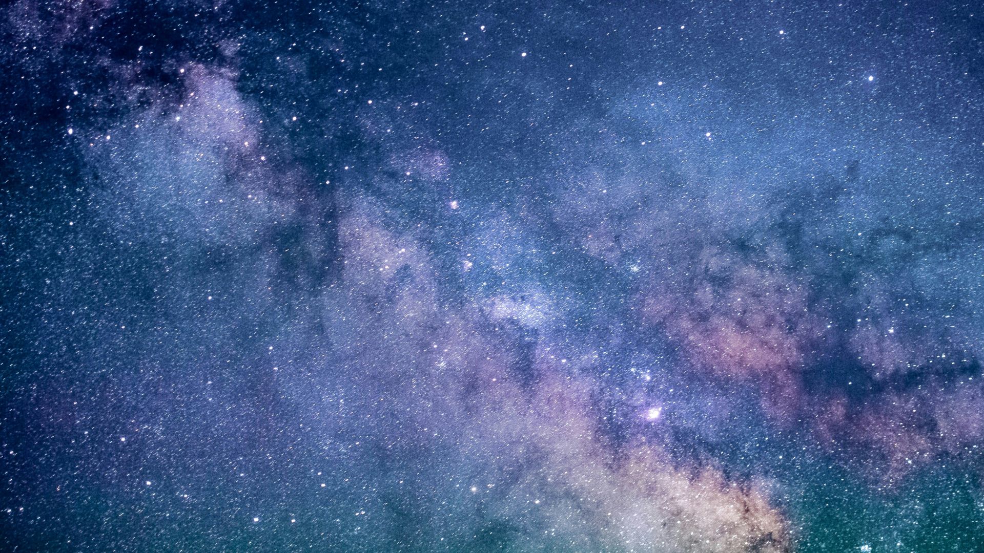 blue and purple galaxy digital wallpaper