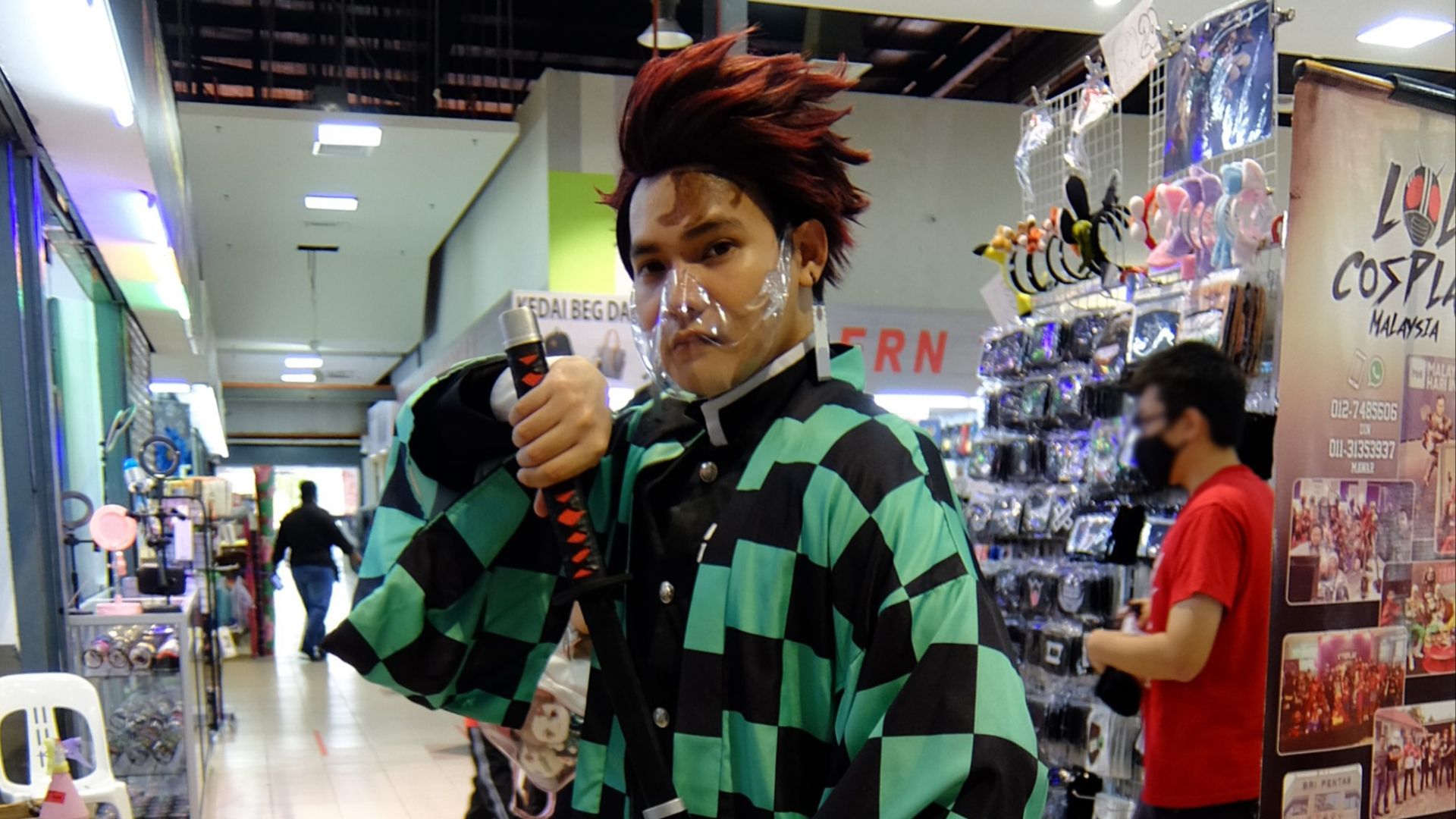 File:Cosplay of Tanjiro Kamado at Collector's Hub Arena Cosplay 2022.jpg