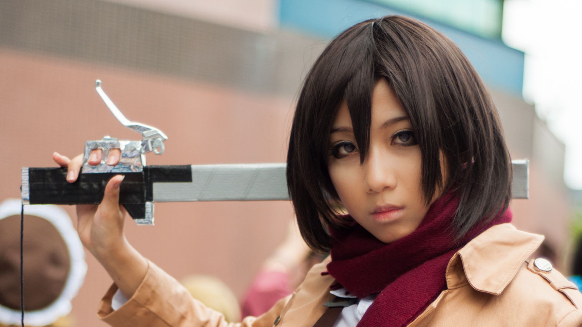 File:Cosplayer of Mikasa Ackerman at Comic World Taiwan 34 20130810a.jpg