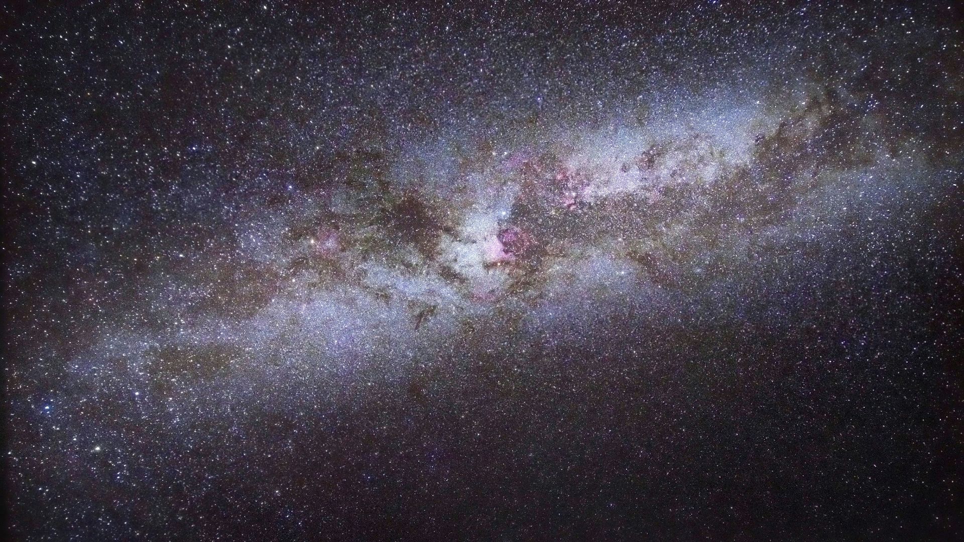 milky way digital wallpaper