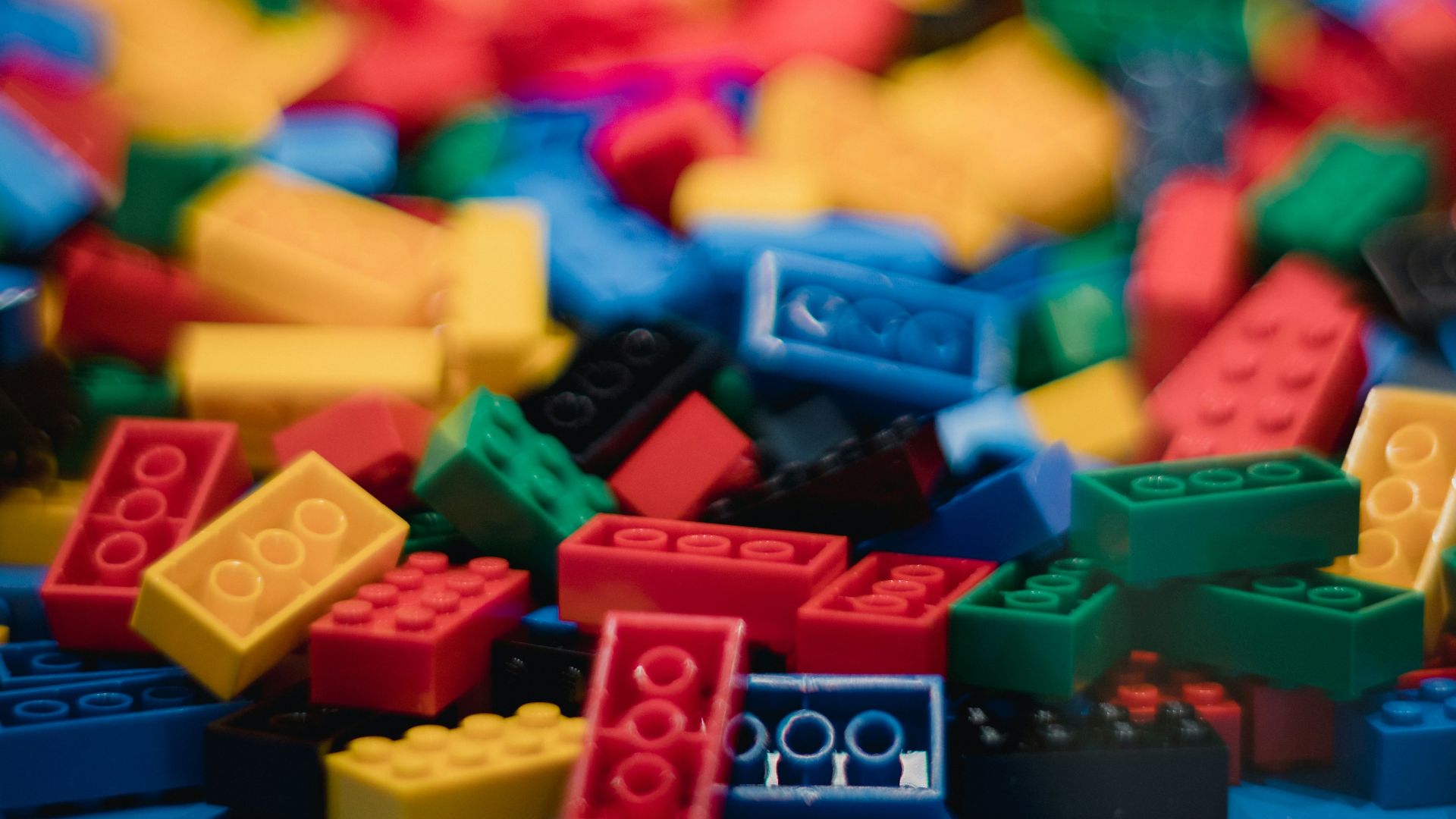a close up of a pile of dice