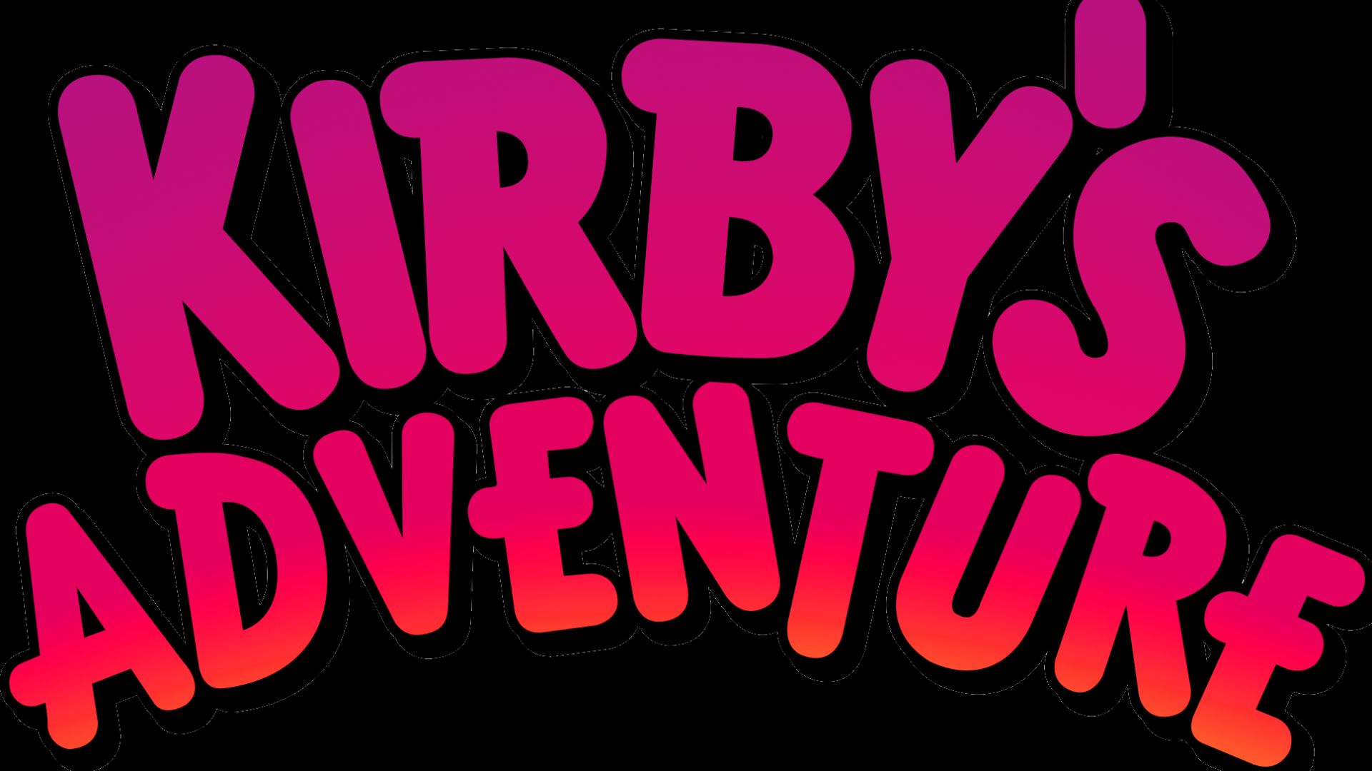 File:Kirby's-Adventure-Logo.png