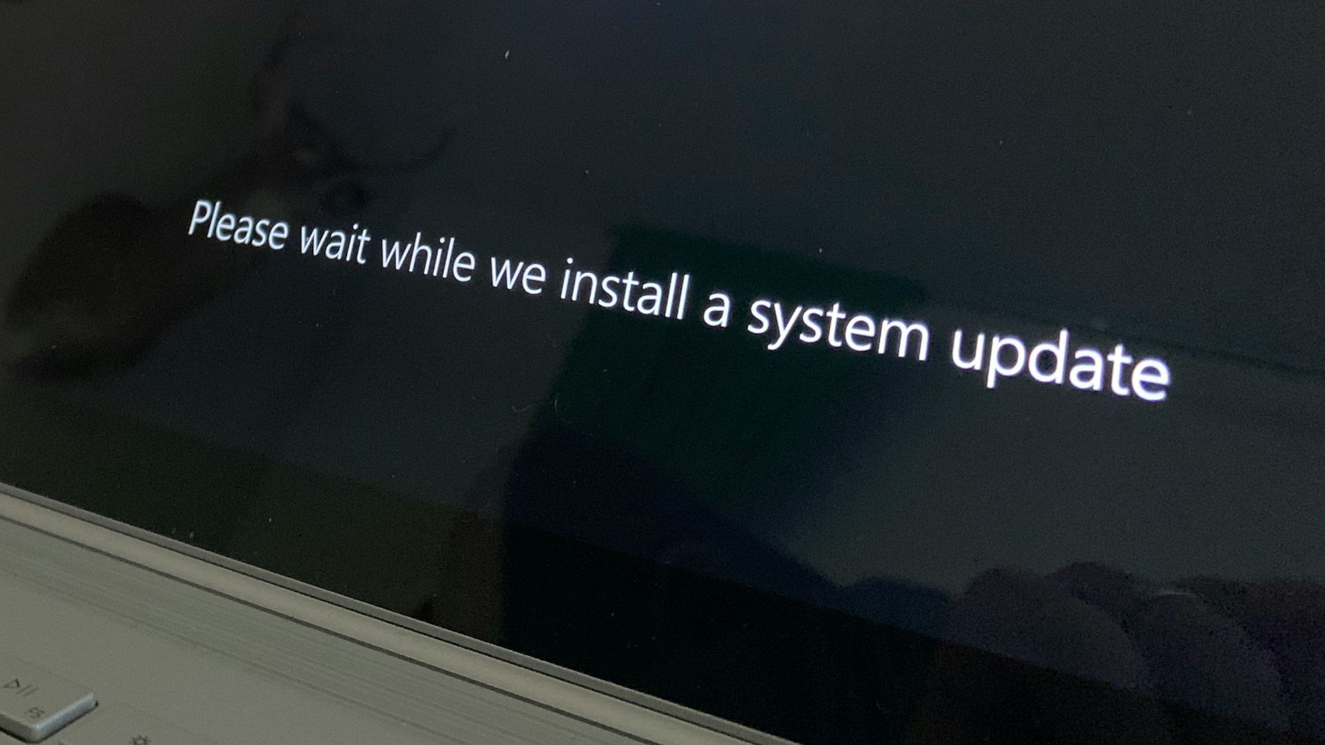 black and white laptop computer