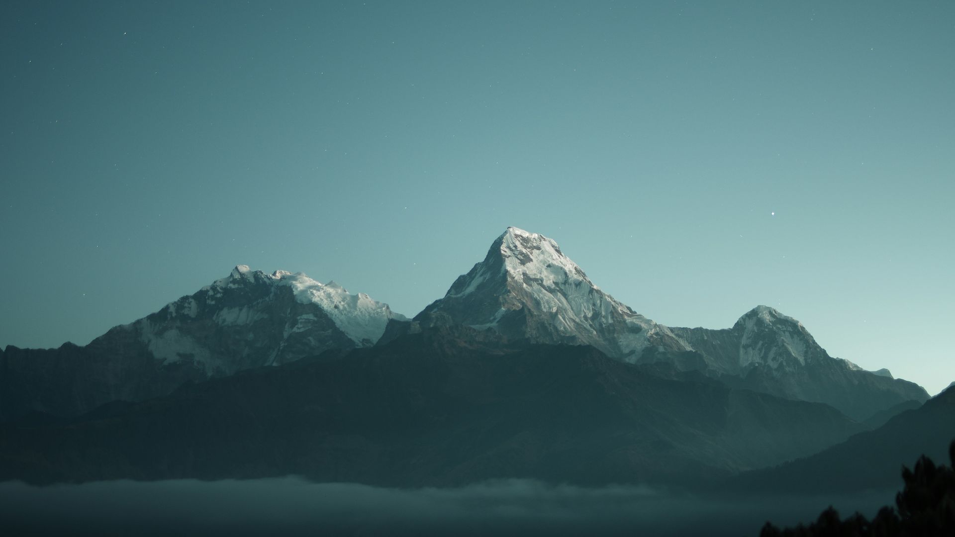 snowy mountain