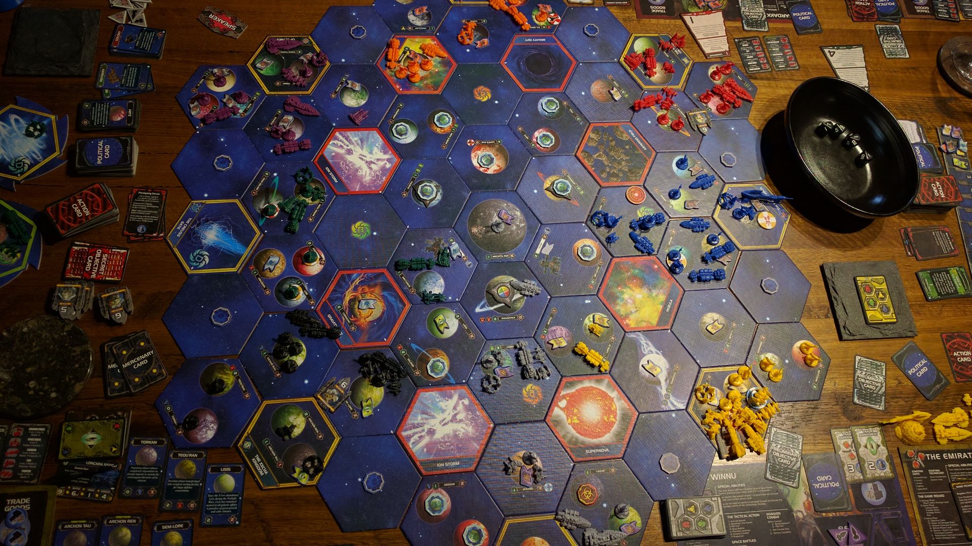 File:Twilight Imperium, third edition, whole table view, early to mid game.jpg