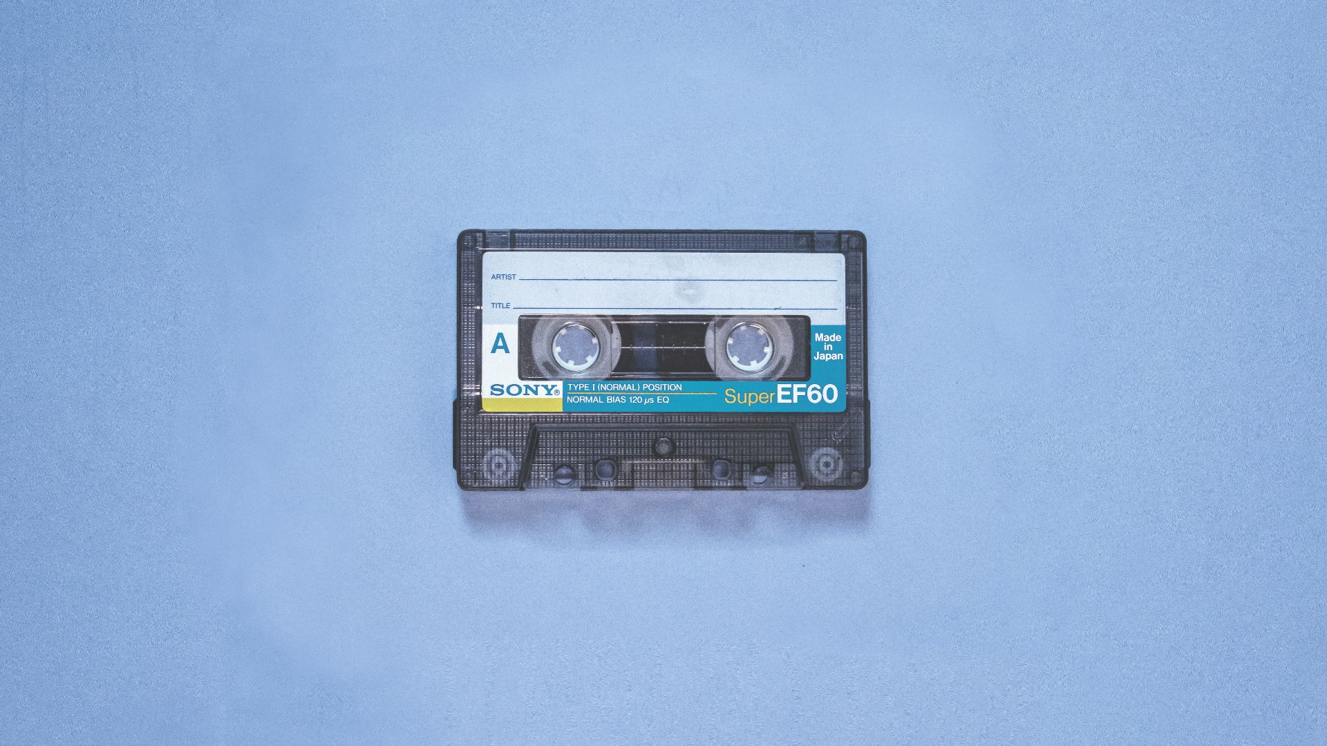 black and white cassette tape
