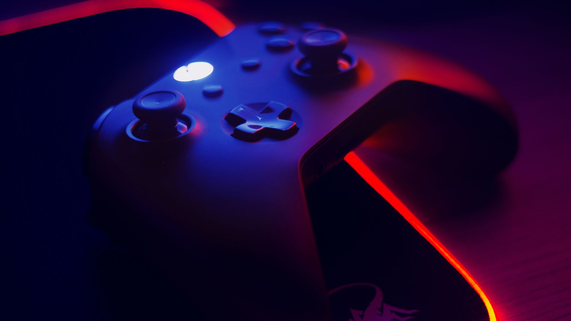 black xbox one game controller