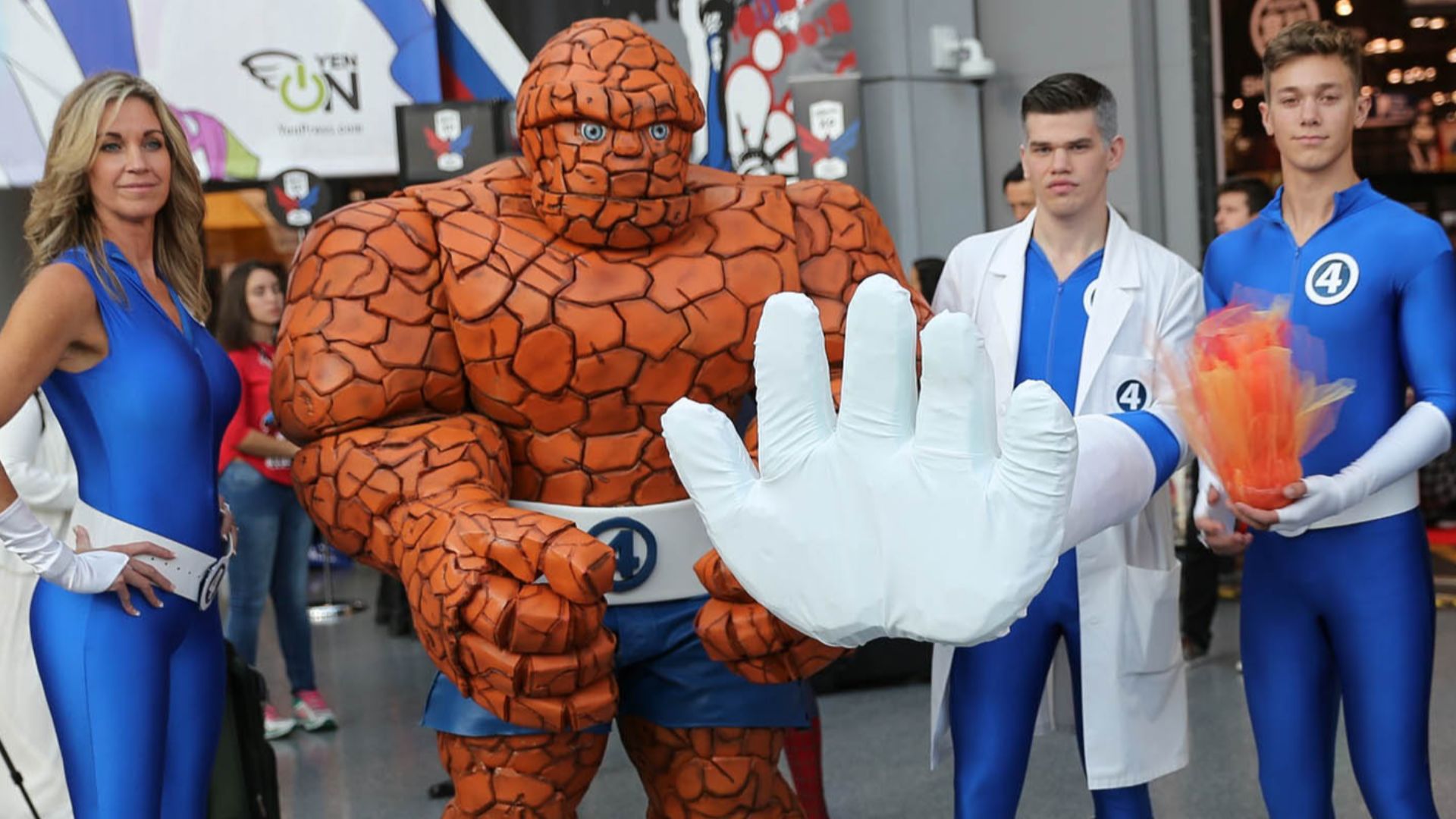 File:New York Comic Con 2016 - Fantastic 4 & Dr Doom (30069436192).jpg