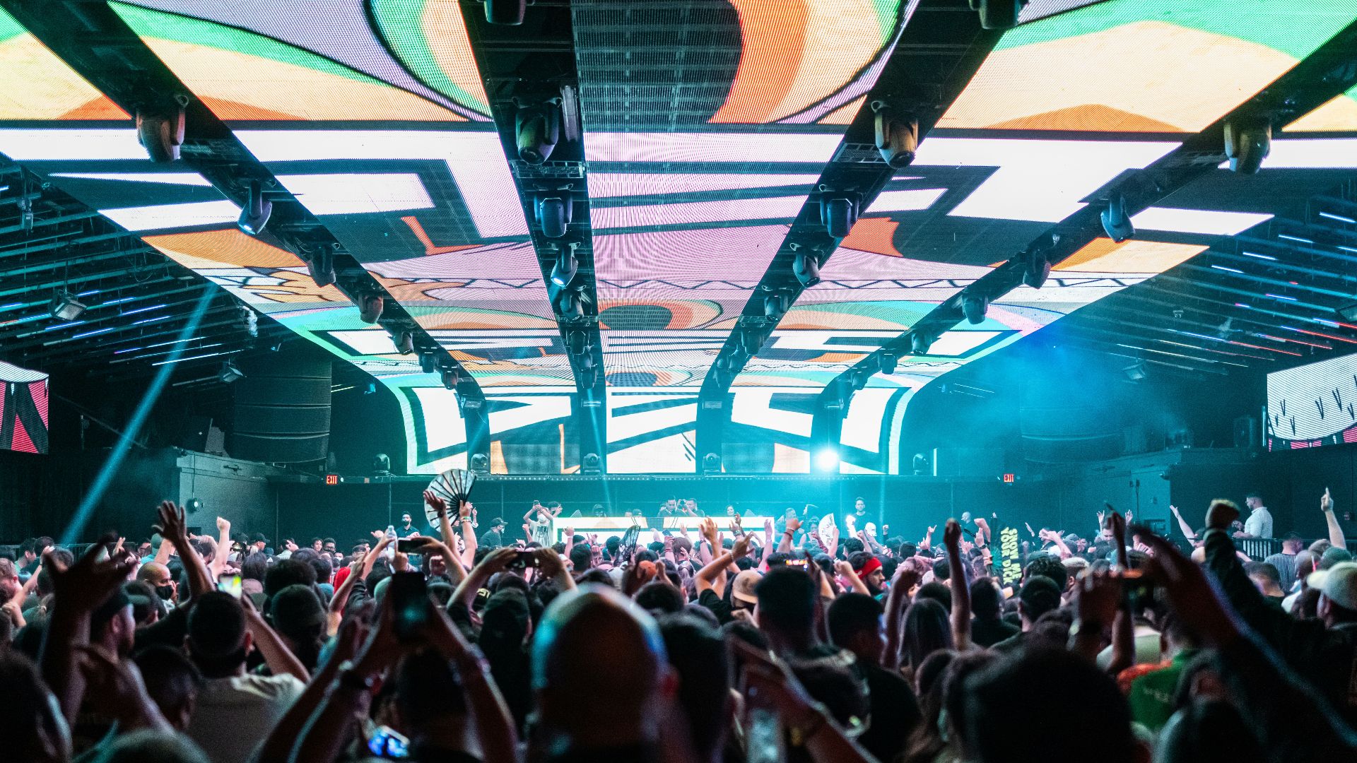 a large crowd of people at a concert