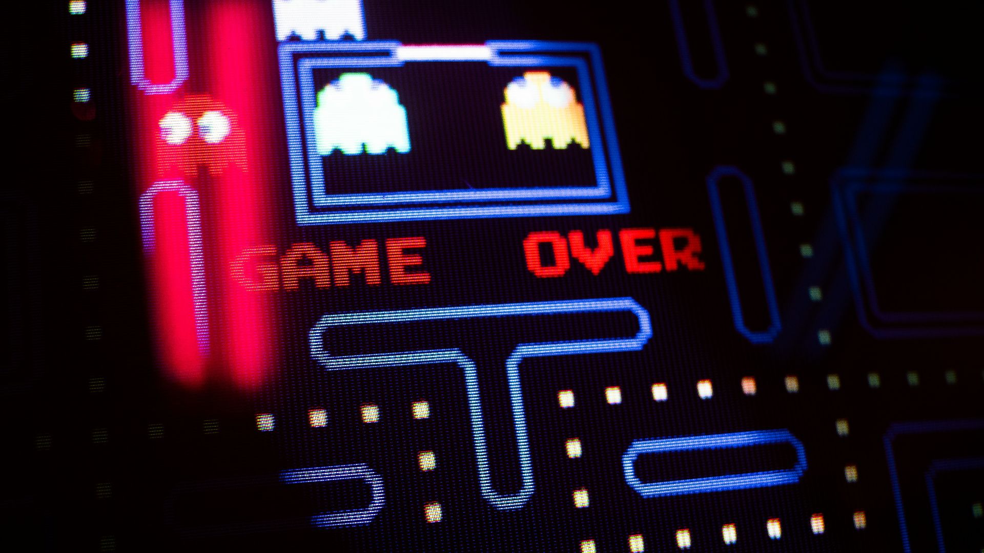 Pacman arcade game