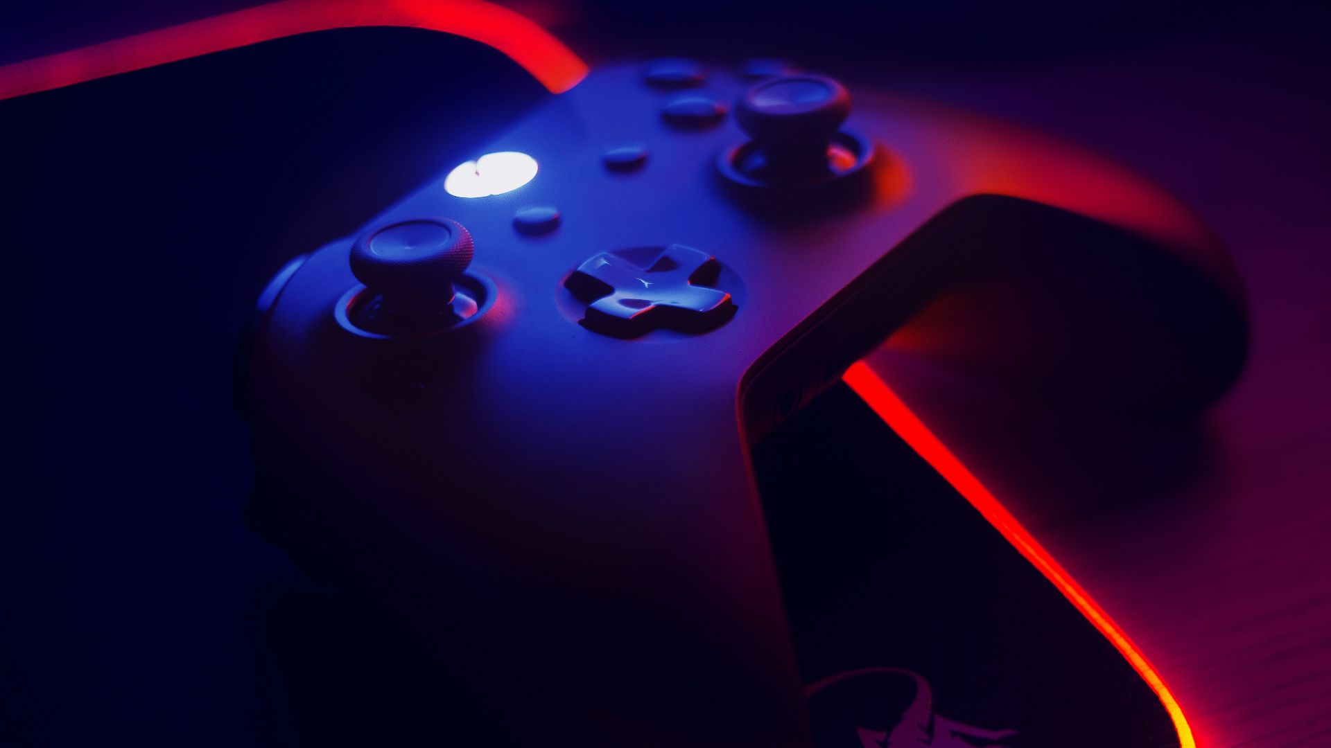 black xbox one game controller