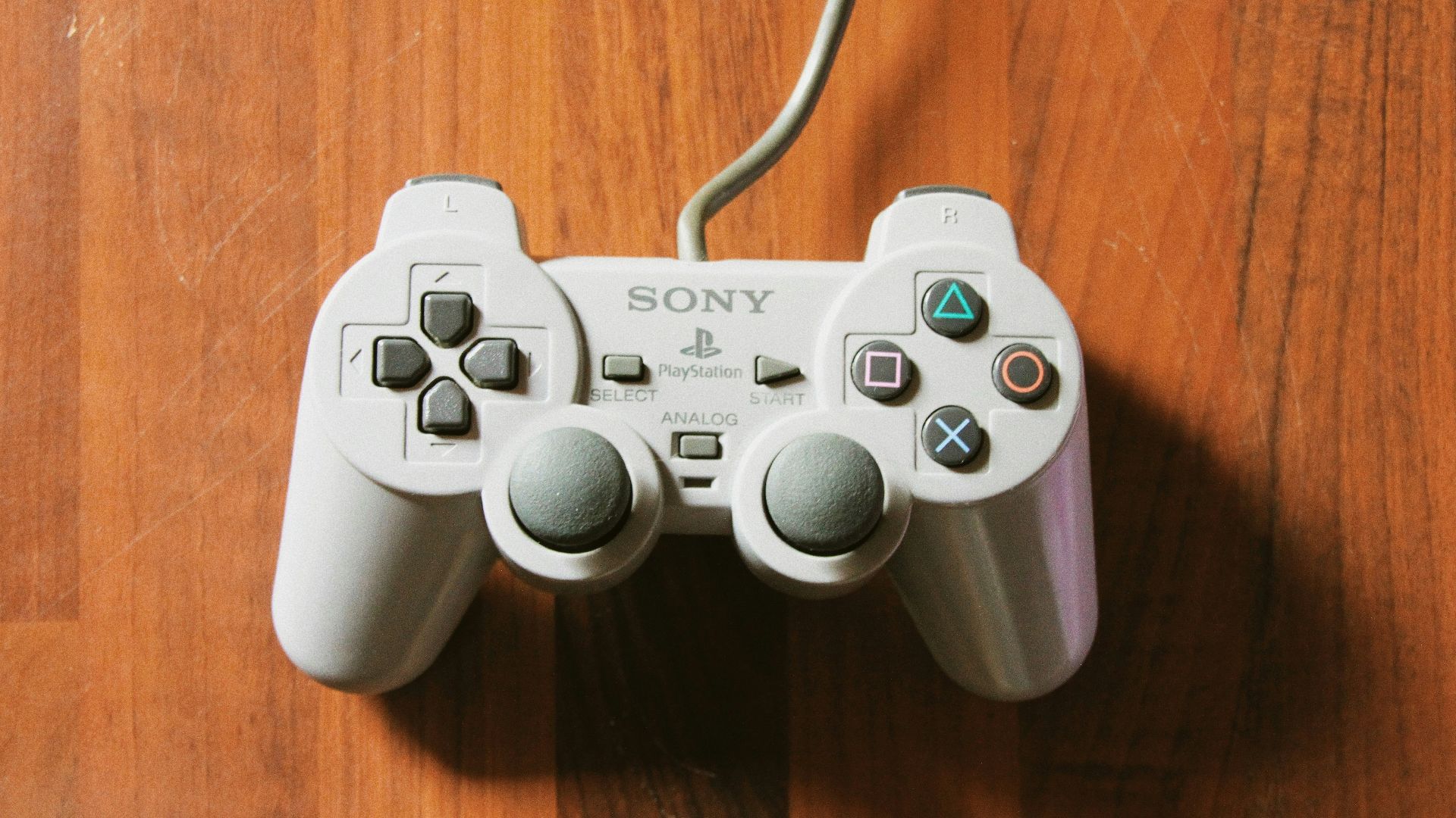 gray sony ps 4 controller