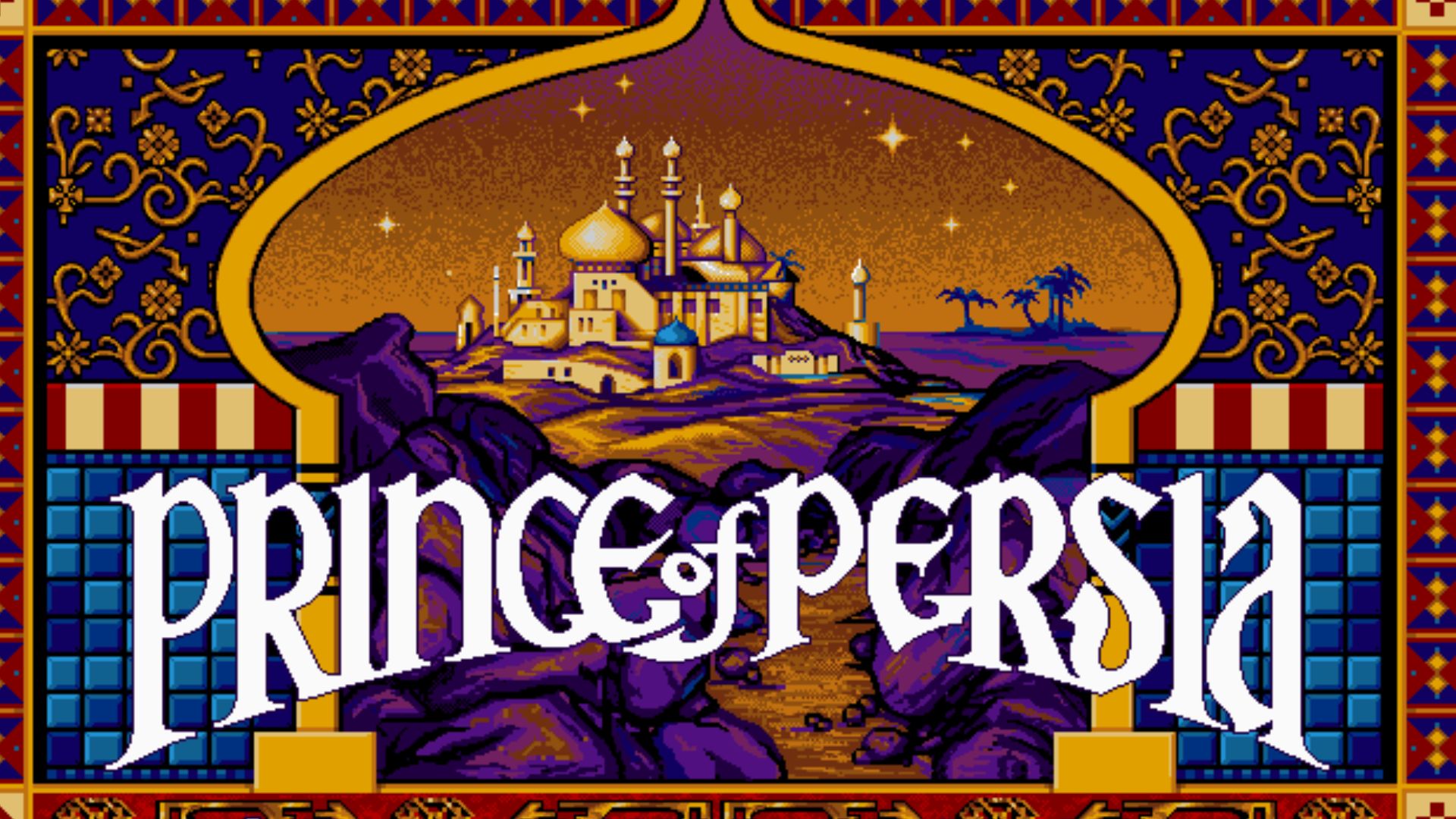 File:Prince of Persia 1 - Macintosh - Starting screen.png