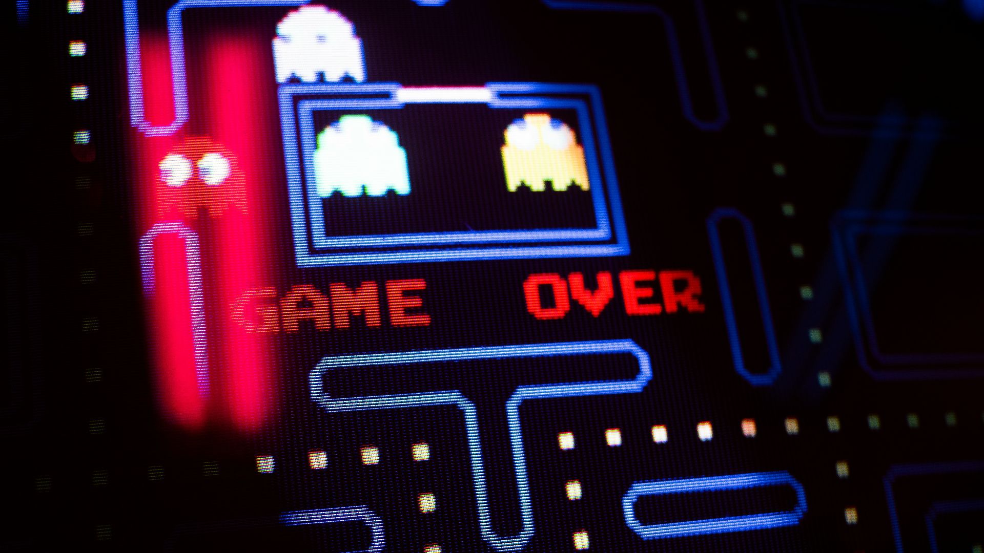 Pacman arcade game