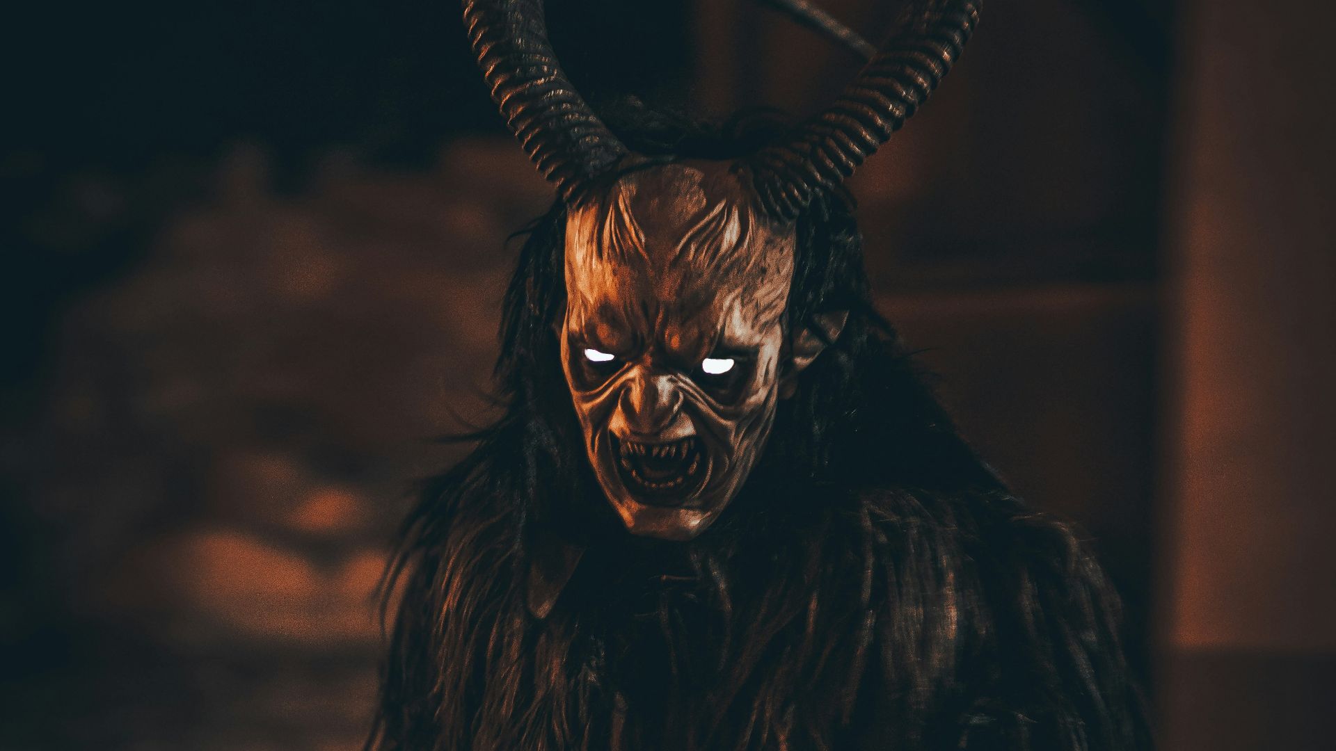 brown demon illustration