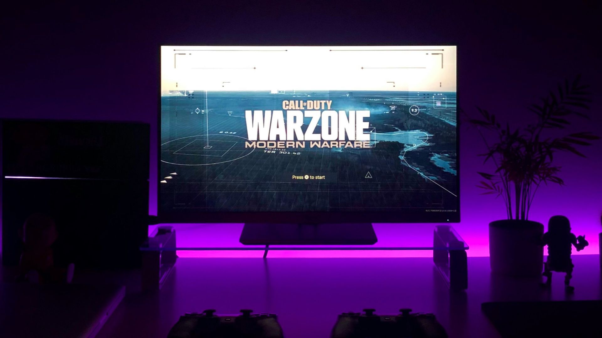 a computer screen with a video game on it