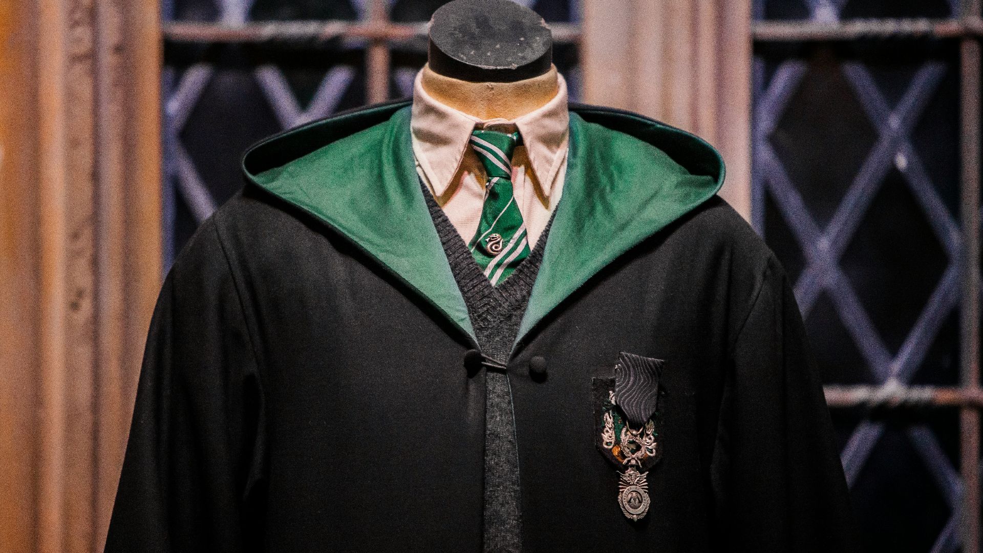 dress form with black jacket