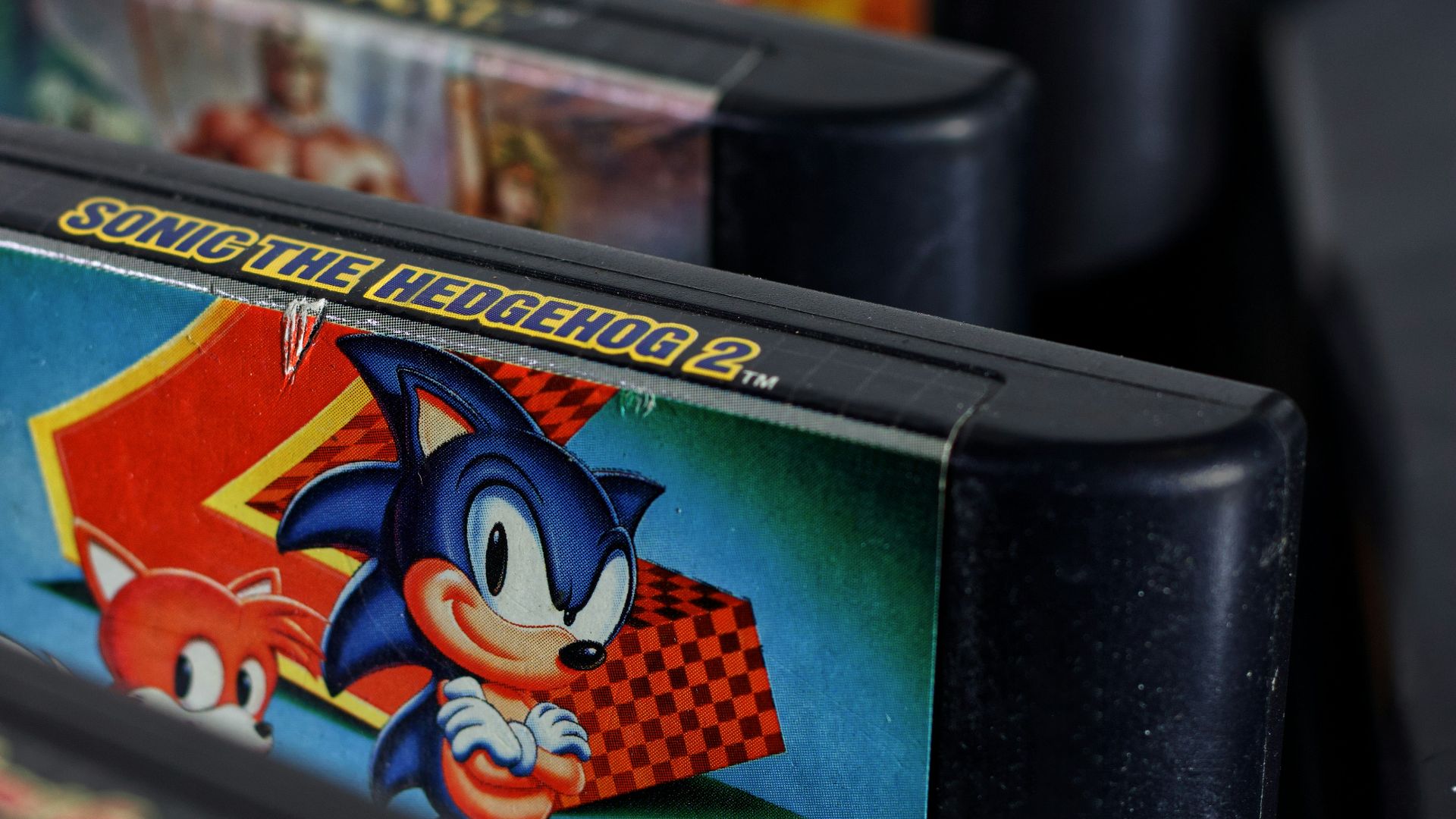 blue and black labeled box