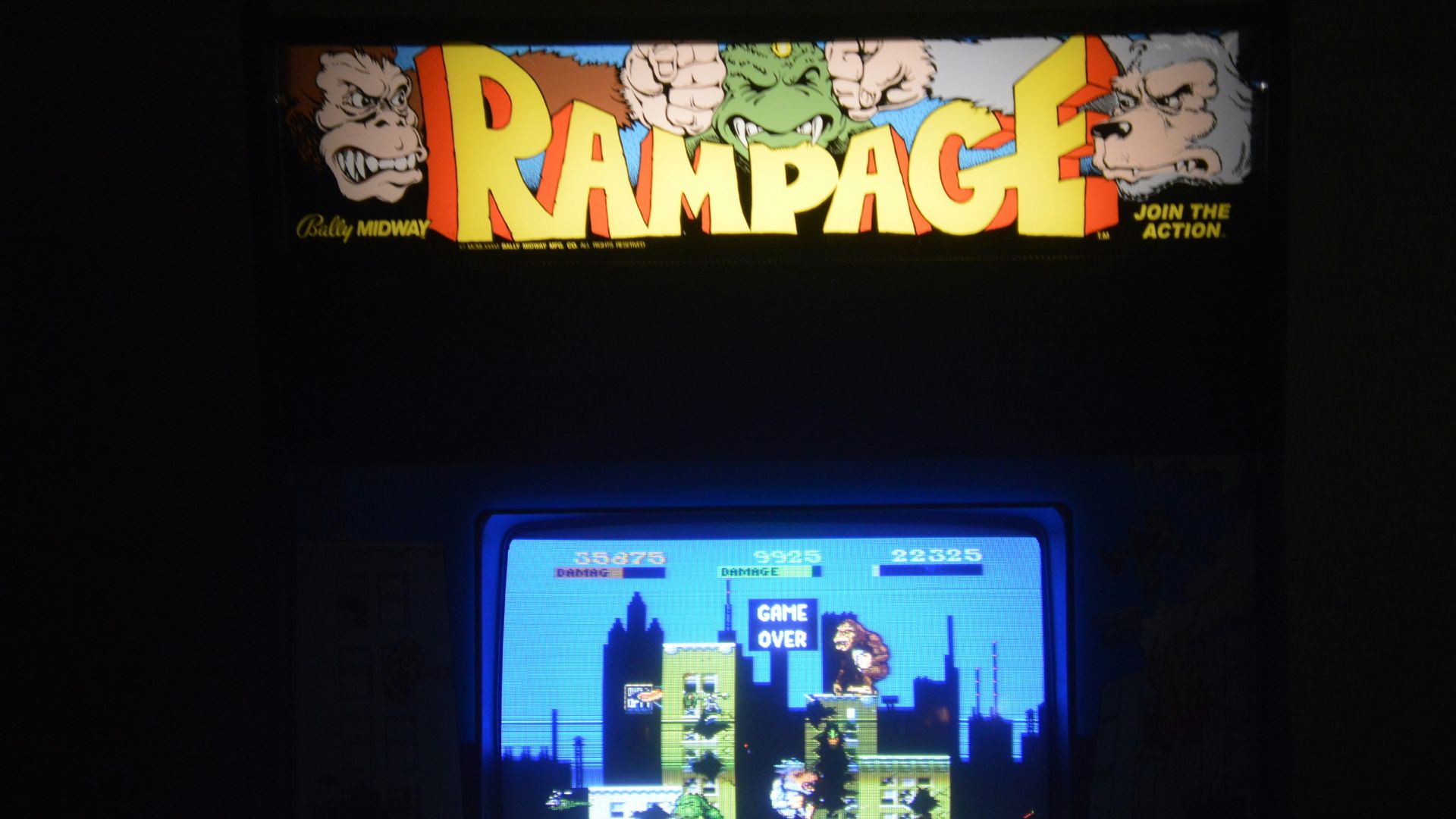 a computer screen with a game on it