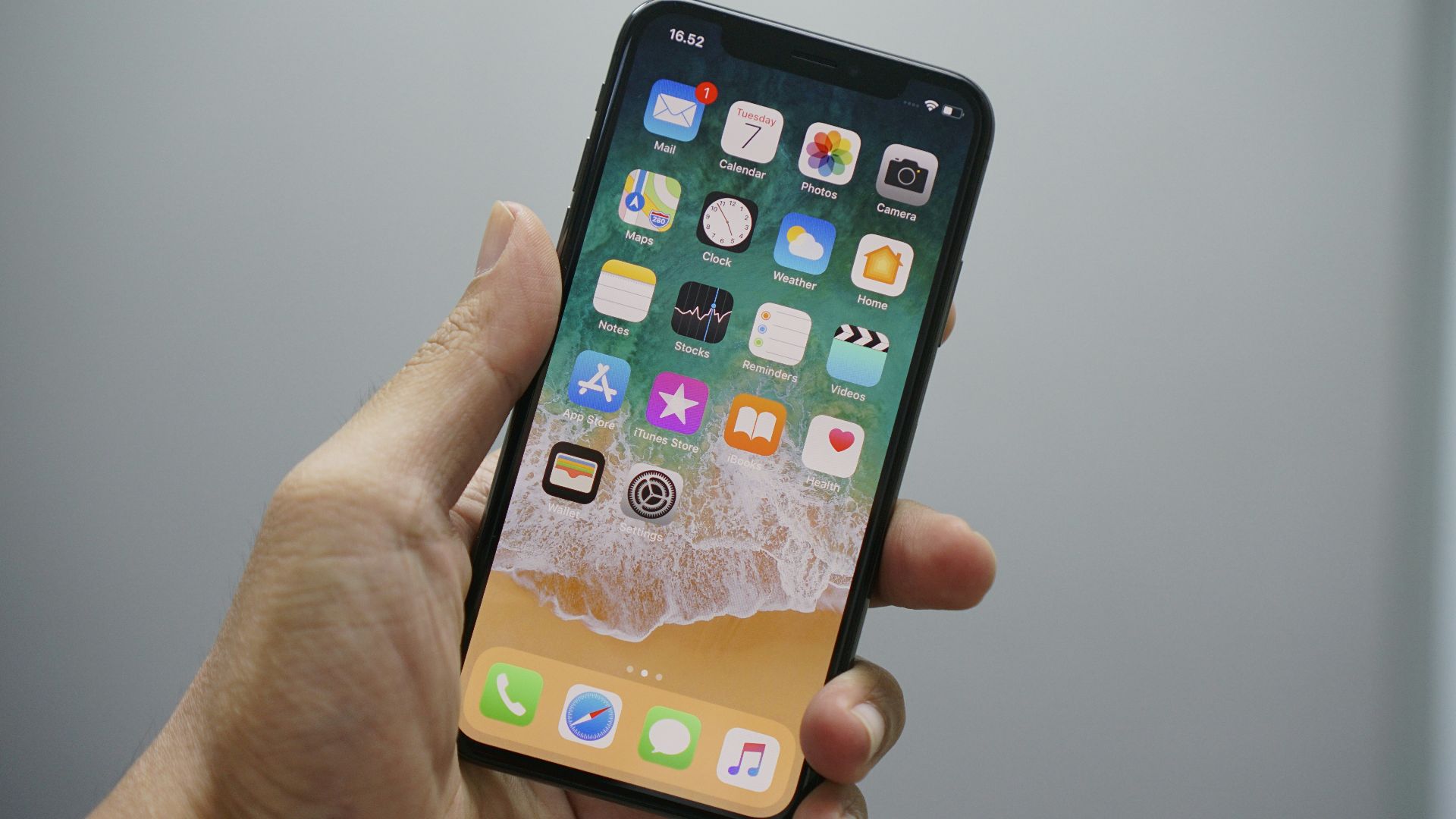 person holding space gray iPhone 7