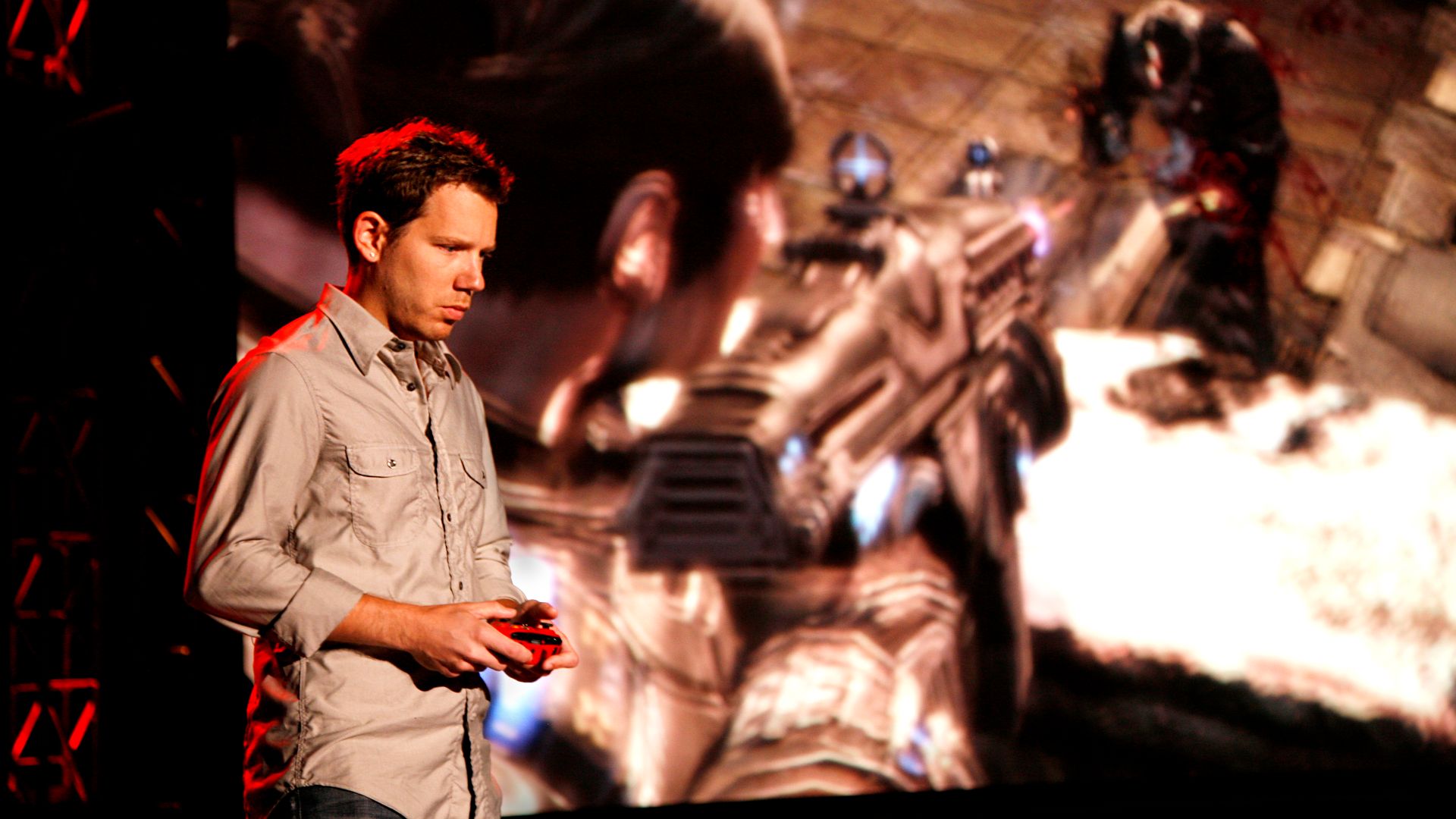 File:E3 2008 - Gears 2 Demo - Cliff Bleszinski (2).jpg