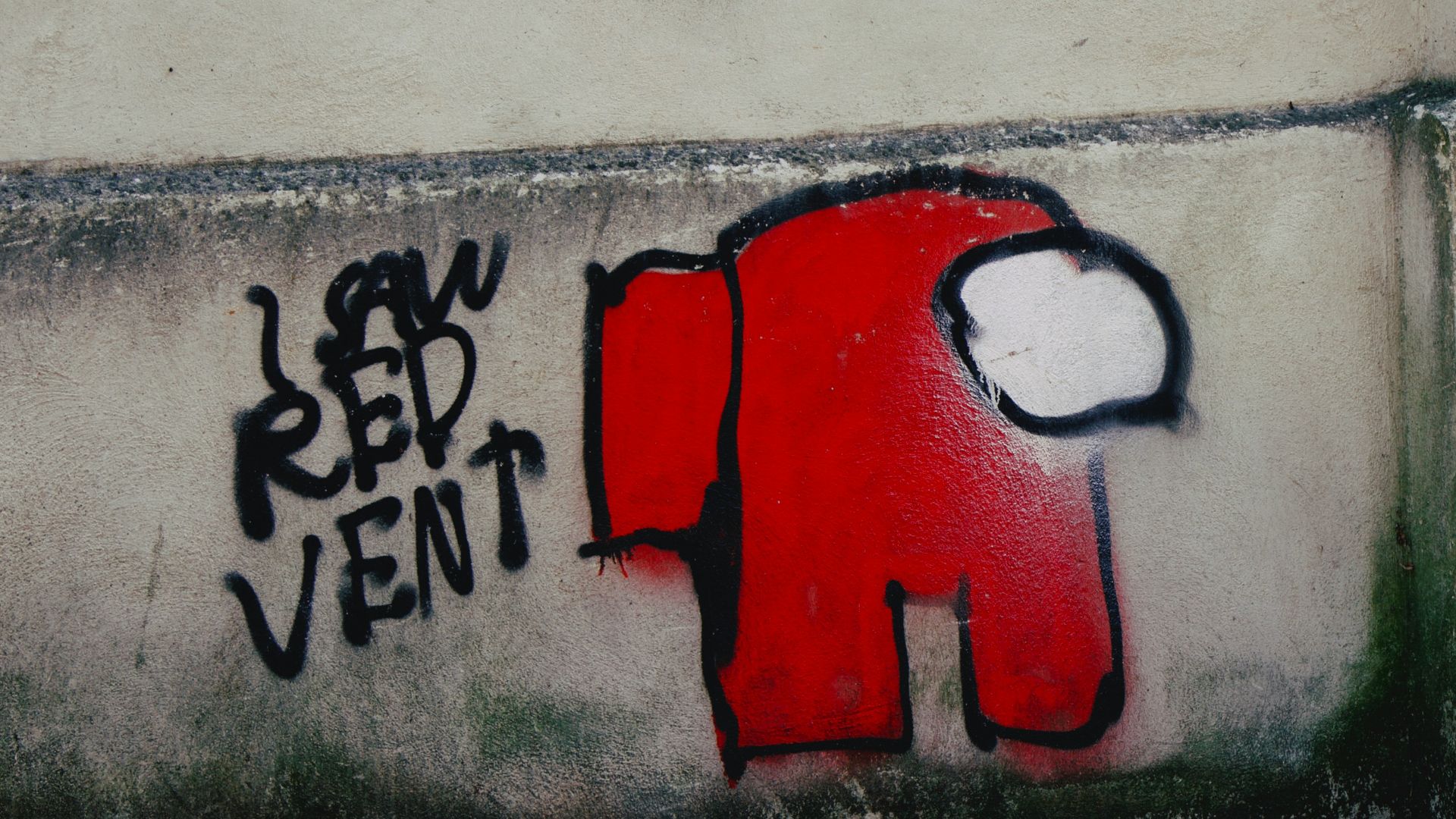 a wall with graffiti