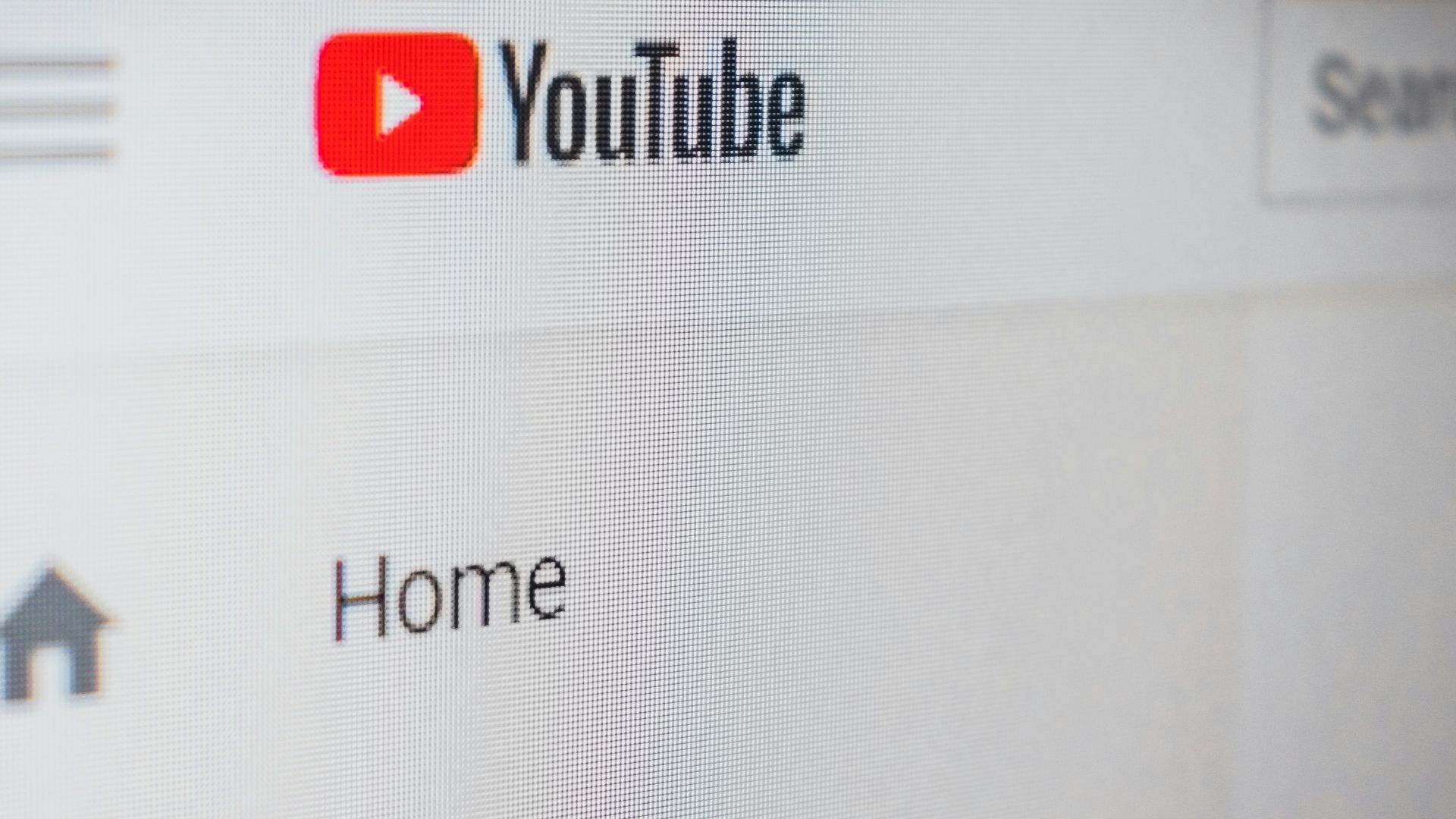 Youtube application screengrab