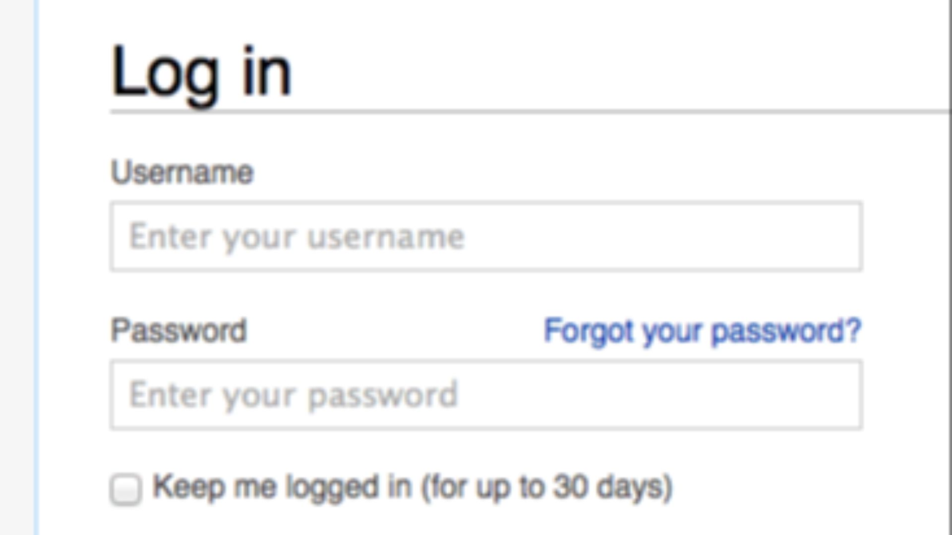 File:A screenshot of the English Wikipedia login form.png