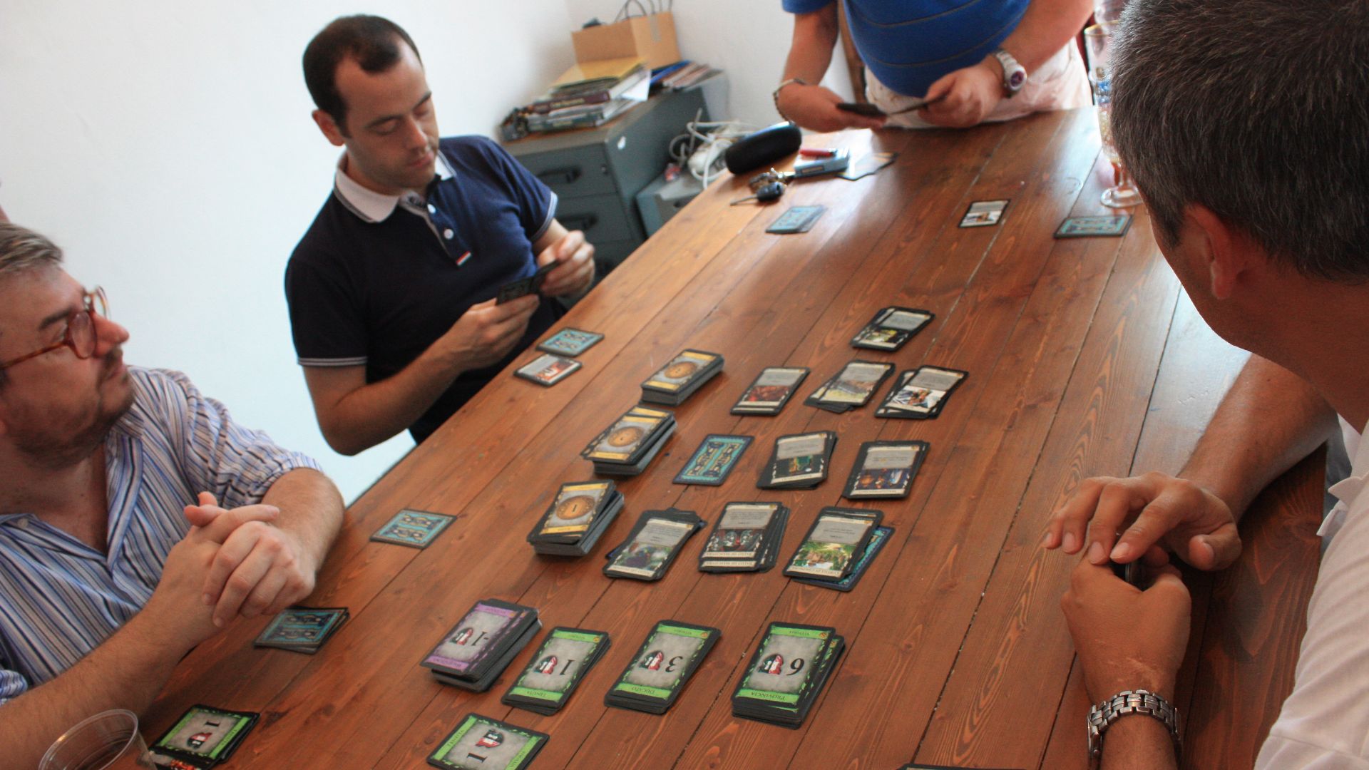 File:Playing Dominion card game.JPG