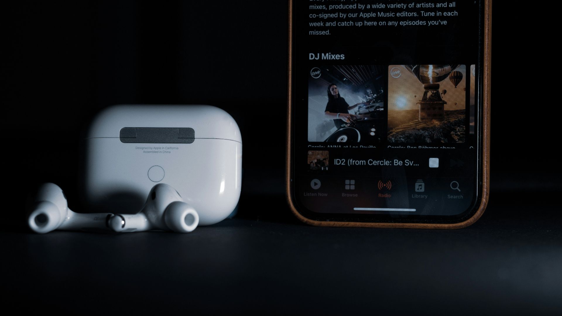 a video game console and controller