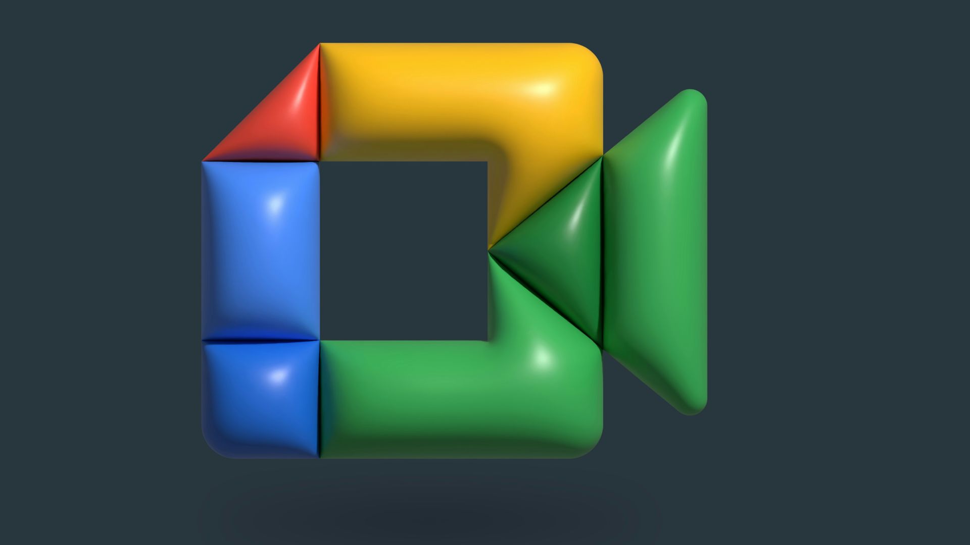 a colorful object is shown in the middle of the image