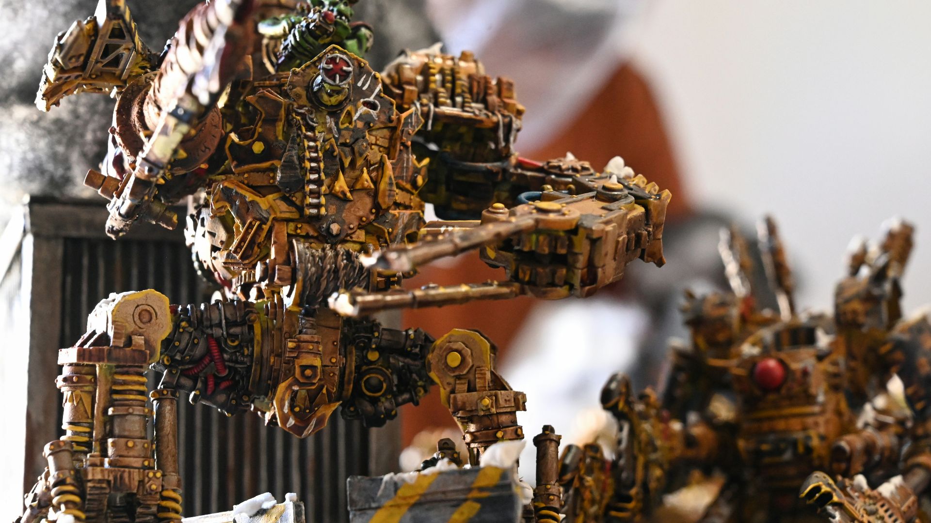 a close up of a bunch of toys on a table