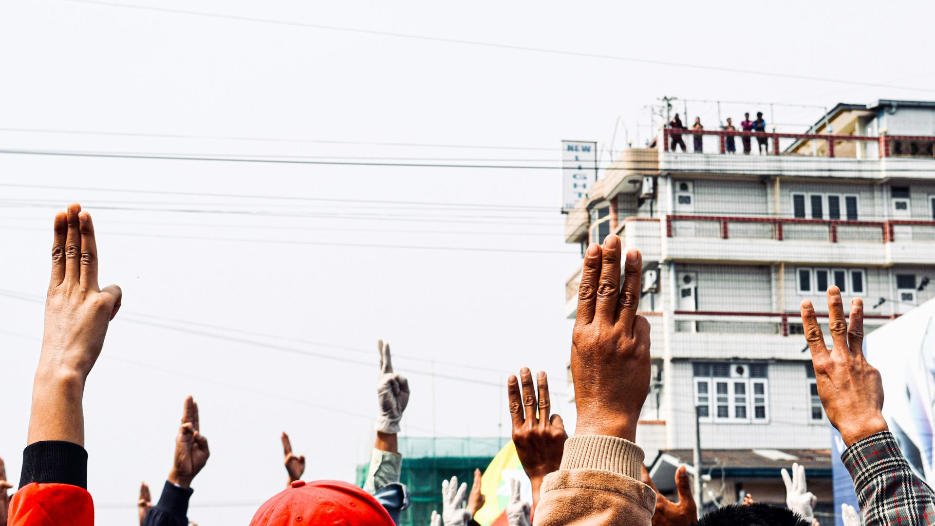 people in a street during daytime
