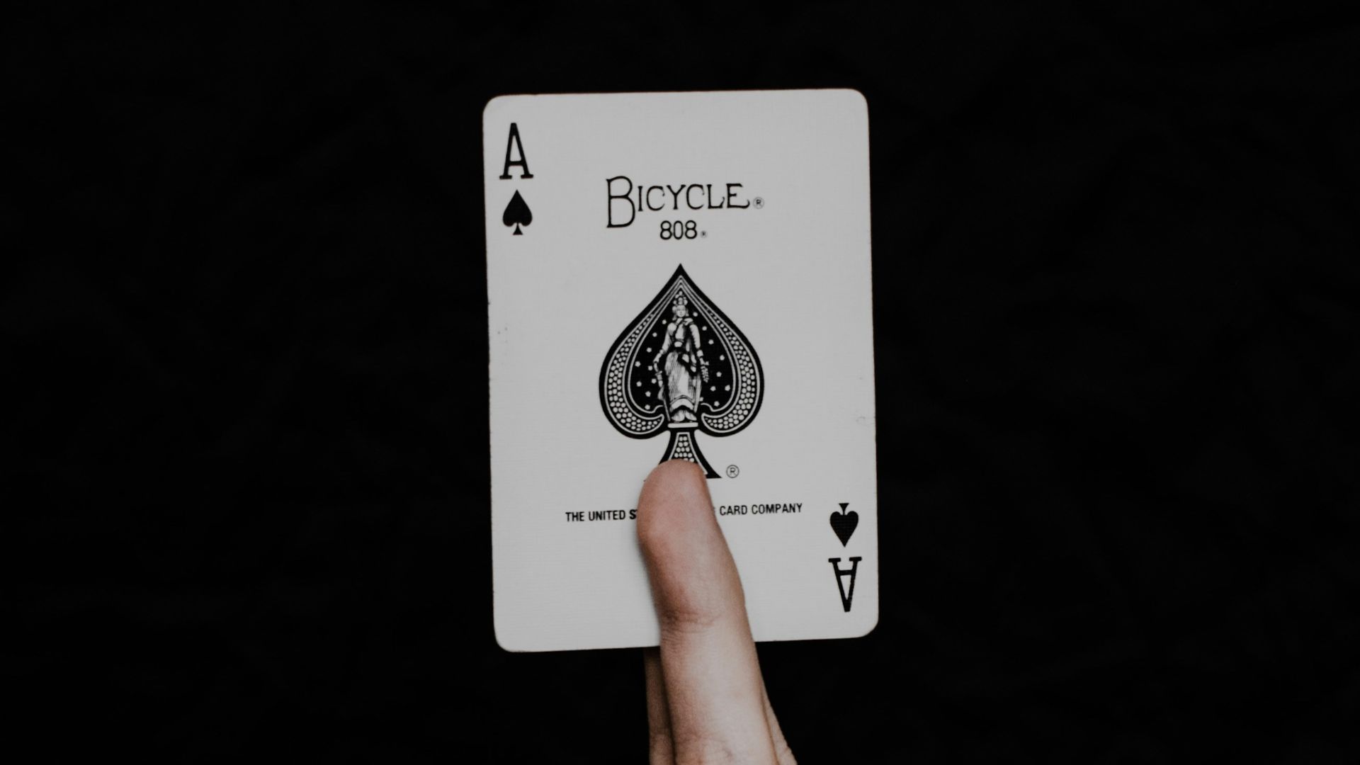ace of spade playing card