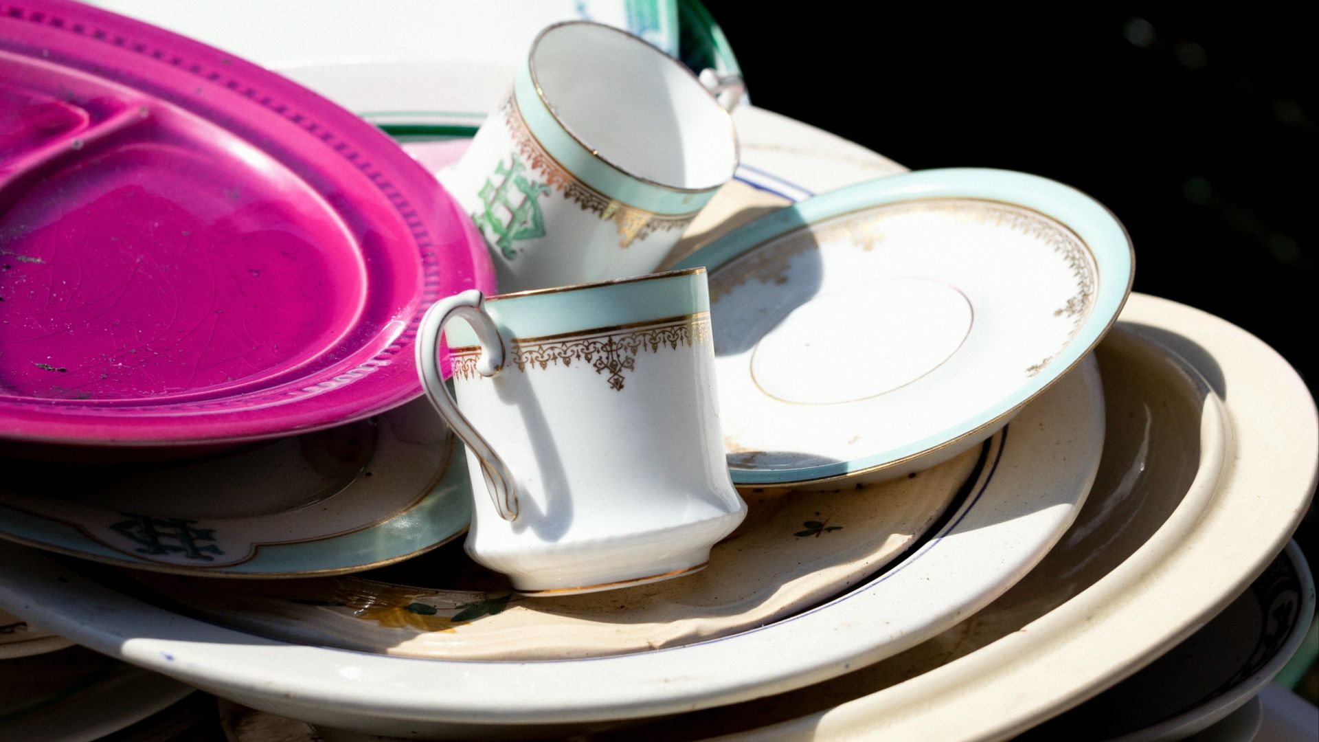 white ceramic mug on white ceramic saucer
