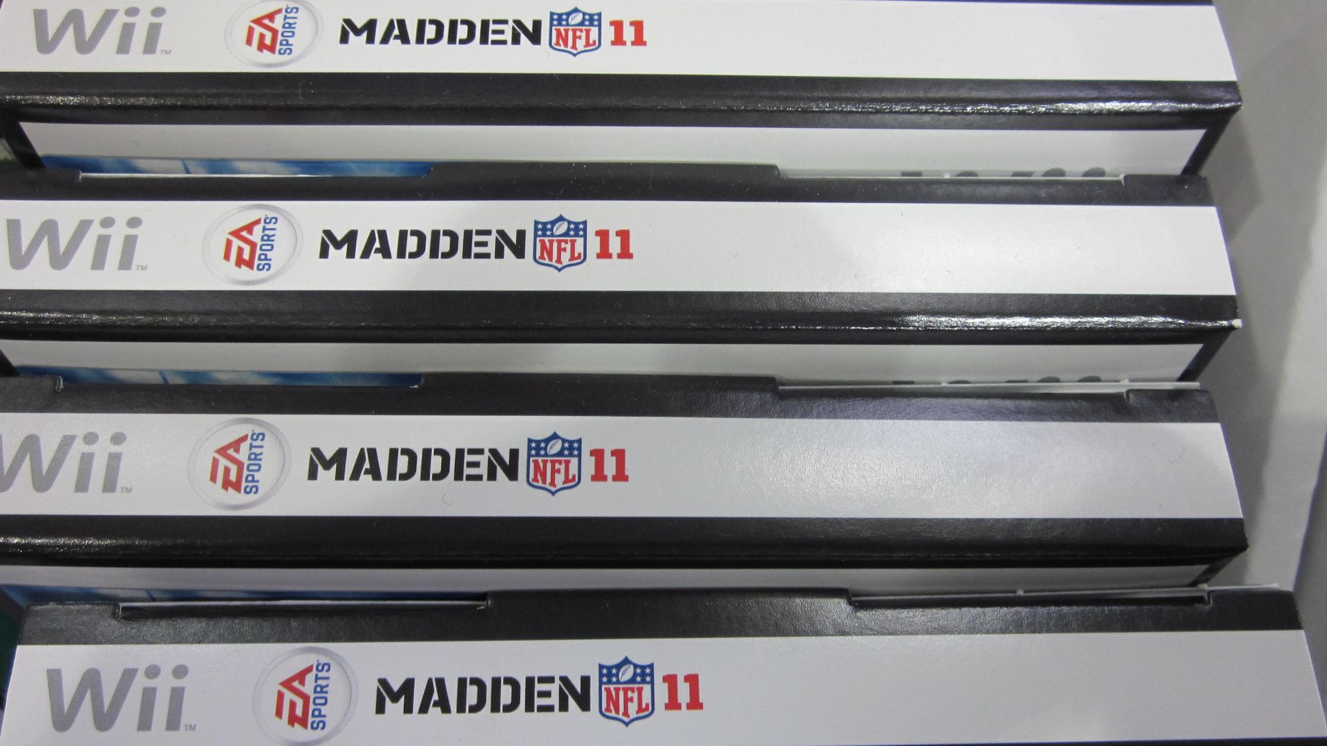 File:Boxes of Madden NFL 11 for Wii.JPG