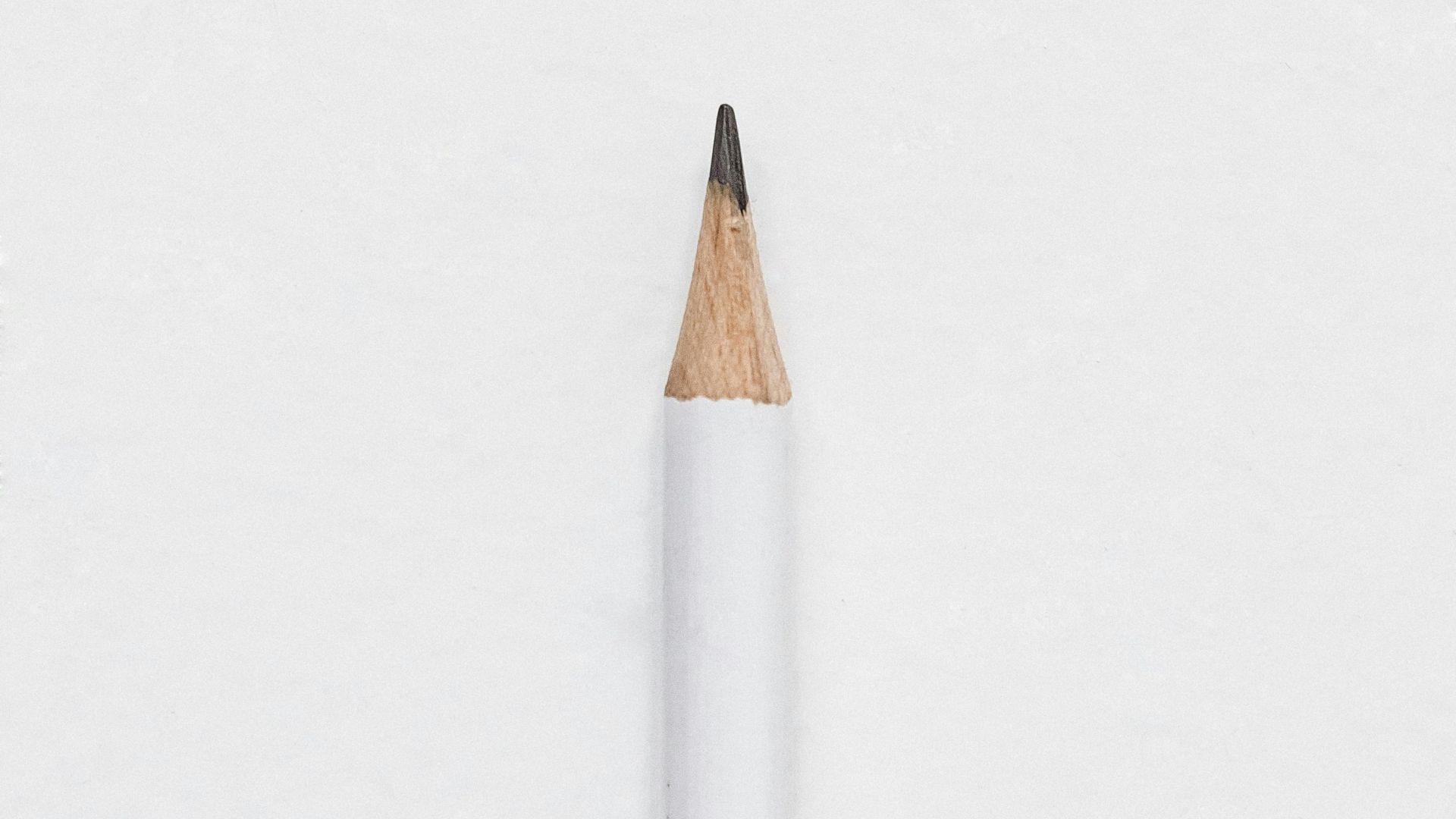 white lead pencil on surface