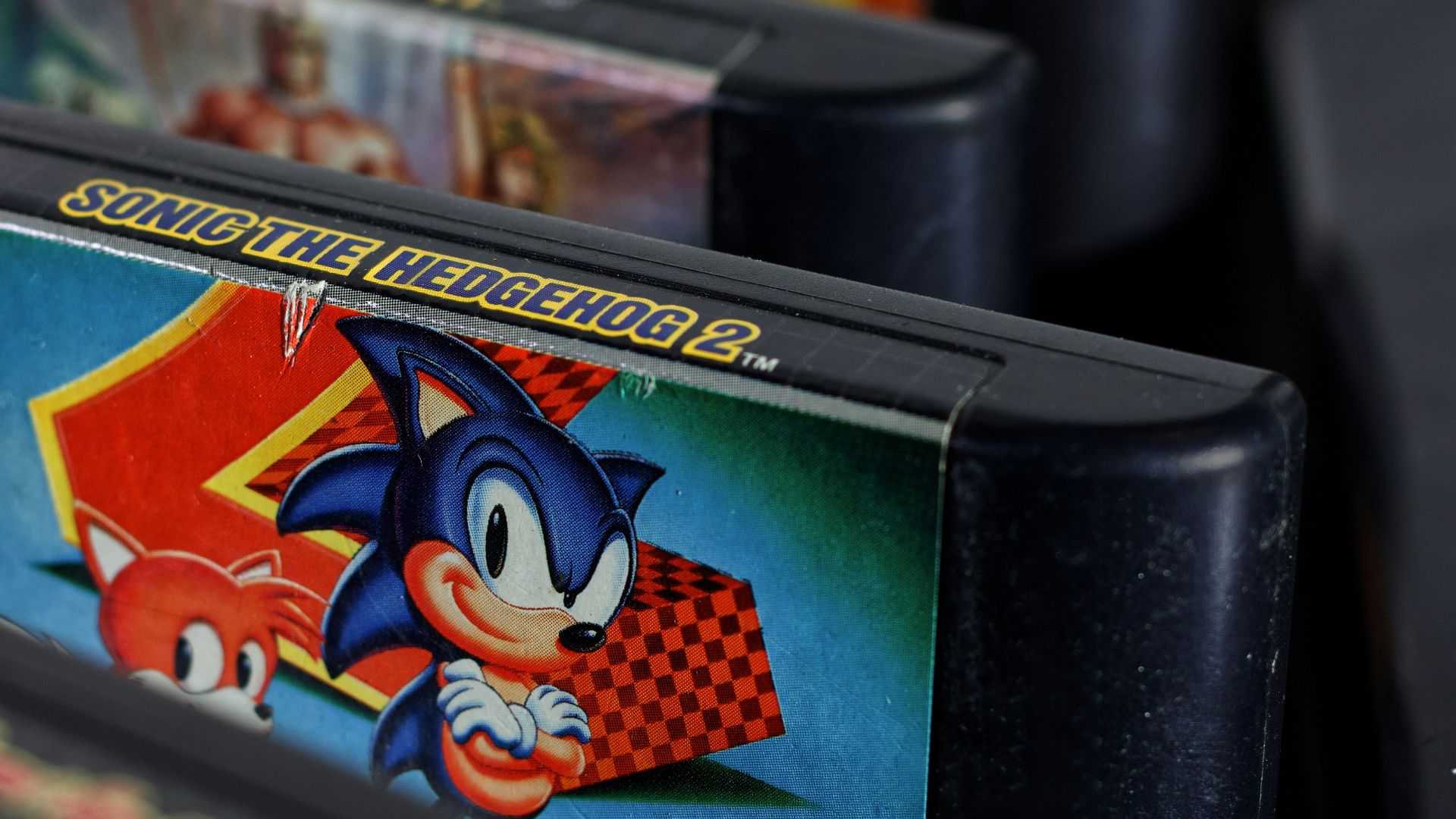 blue and black labeled box