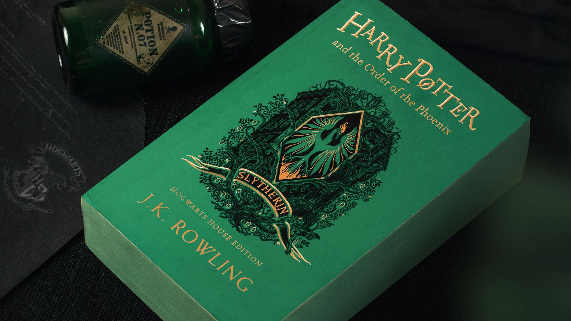 green and yellow box on black textile