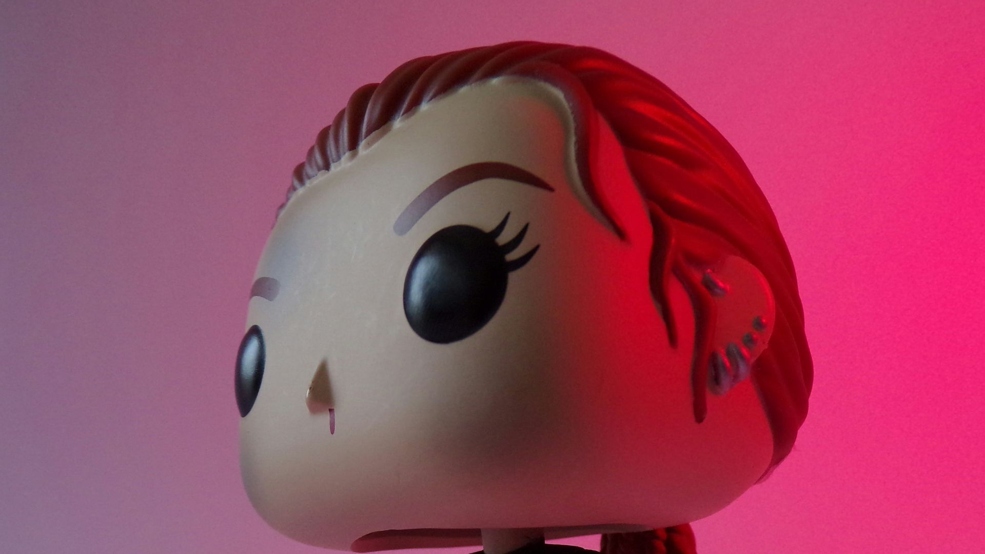 red and black cartoon character