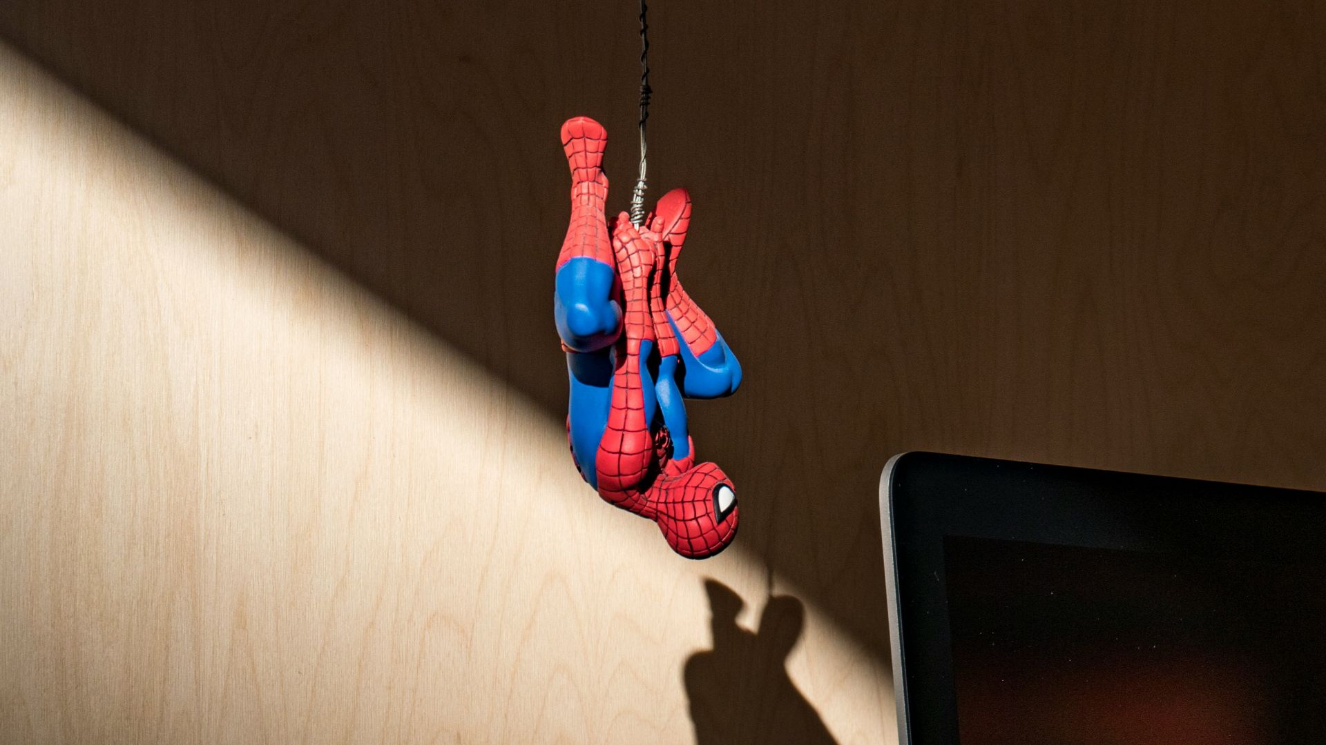 Spider-Man hanging action figure