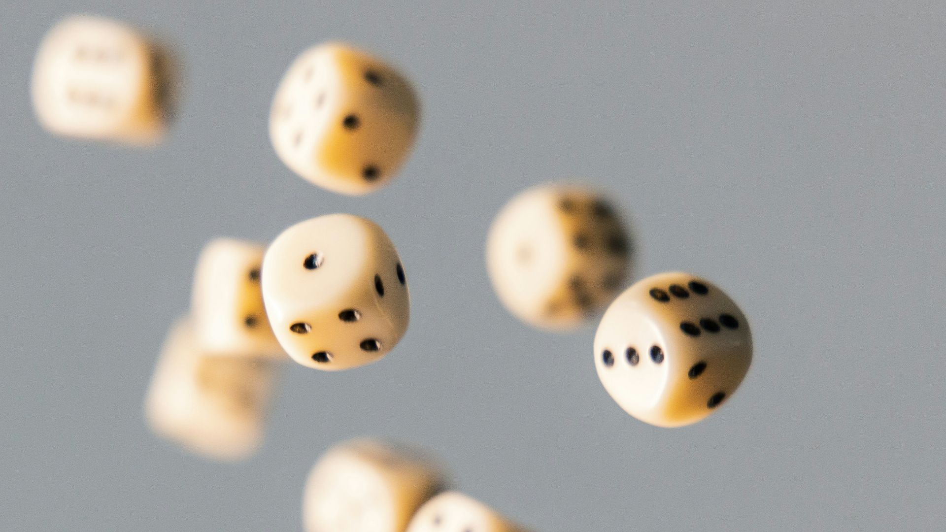 closeup photo of dices
